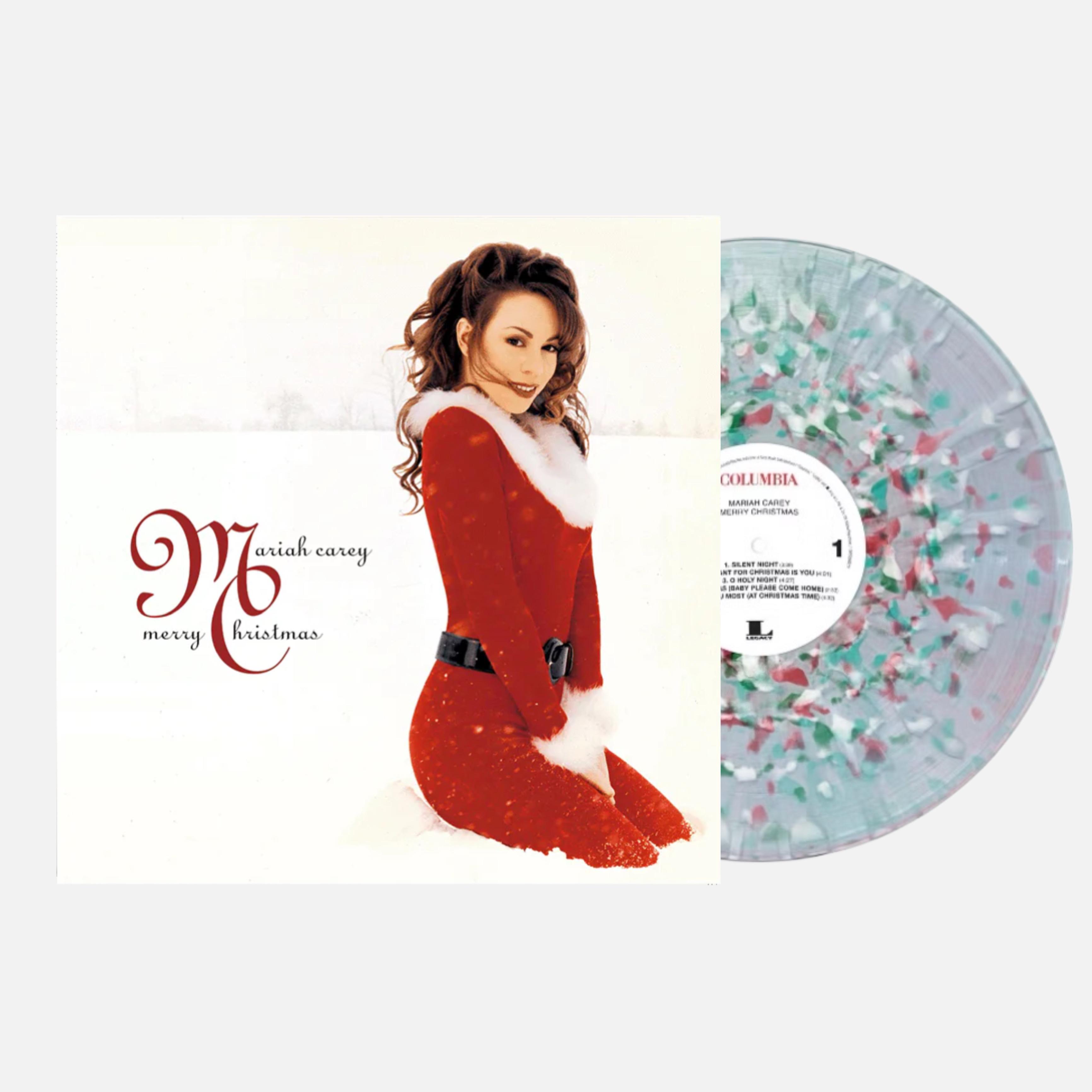 Mariah Carey Christmas LP (Limited Edition/Splatter Vinyl)