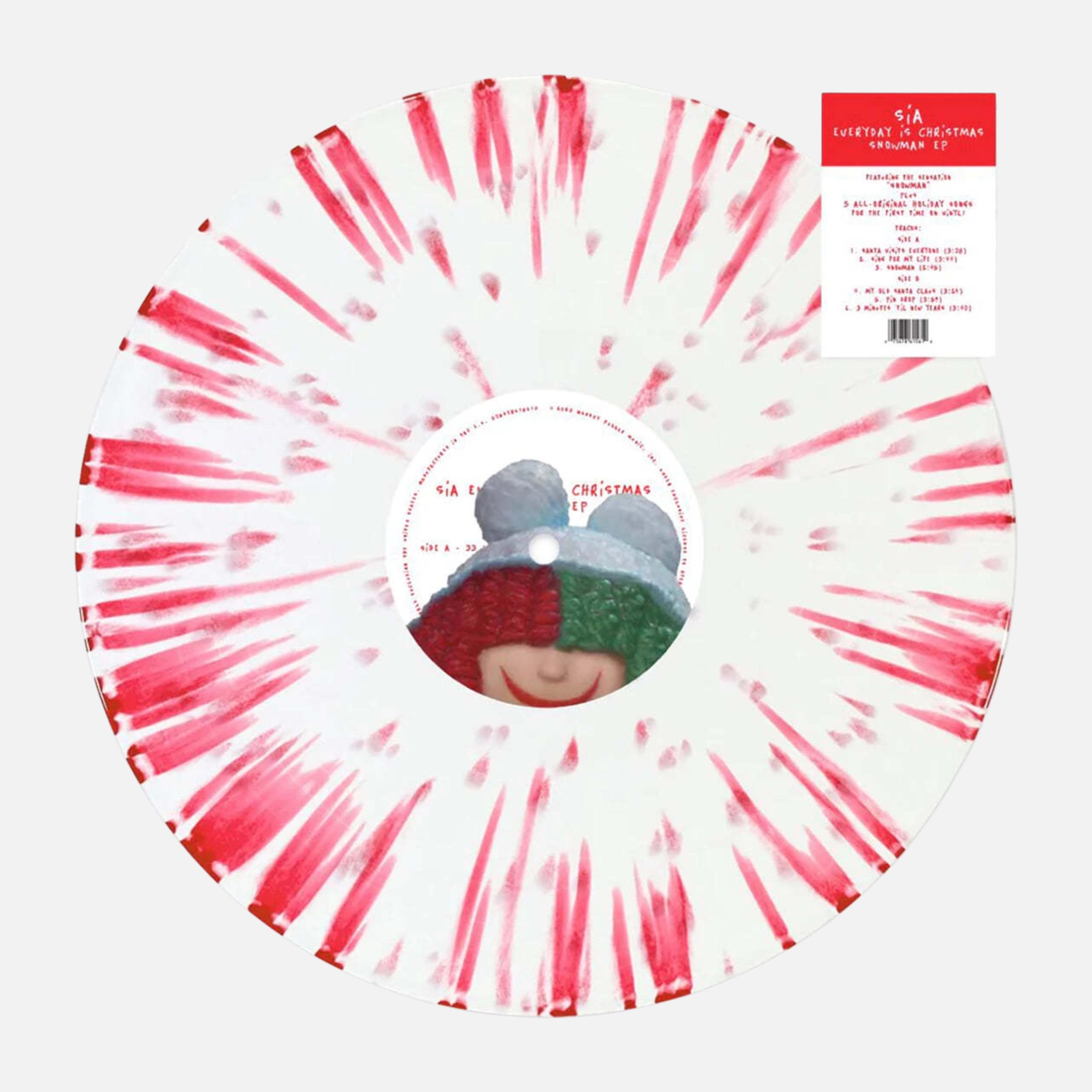 Sia Christmas LP Regular 8th Album Everyday Is Christmas (Splatter Color Edition)