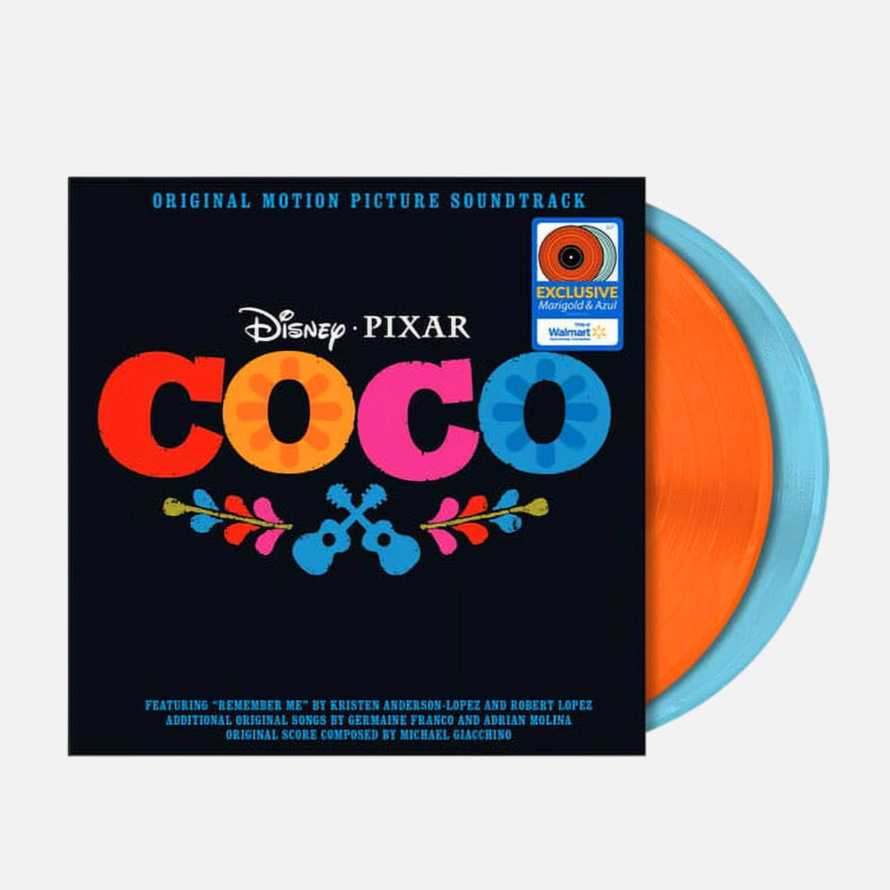 Disney LP Coco Soundtrack (Blue Orange Colored Vinyl)