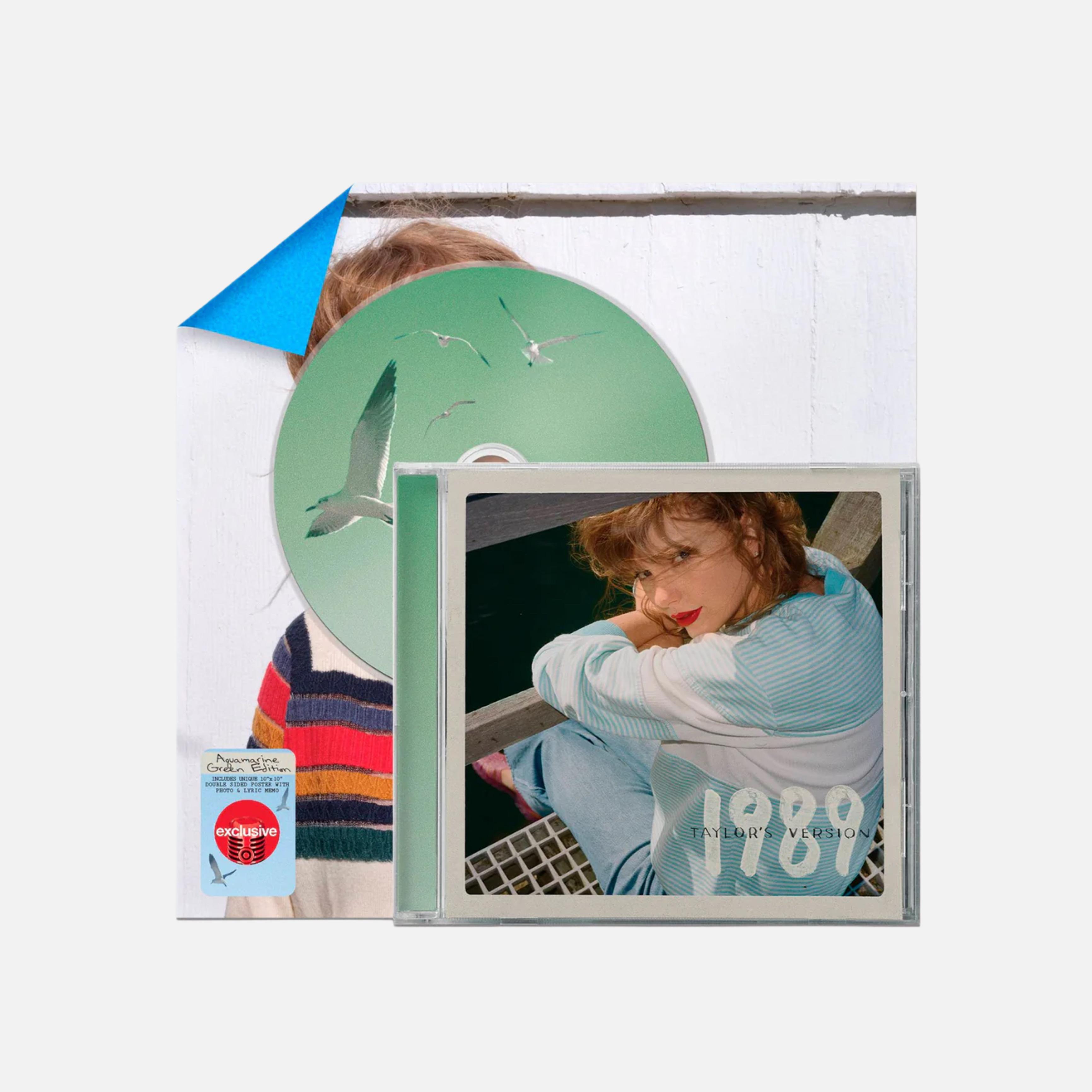 Taylor Swift CD Regular 5th Album 1989 (Green Color/Card Enclosed)