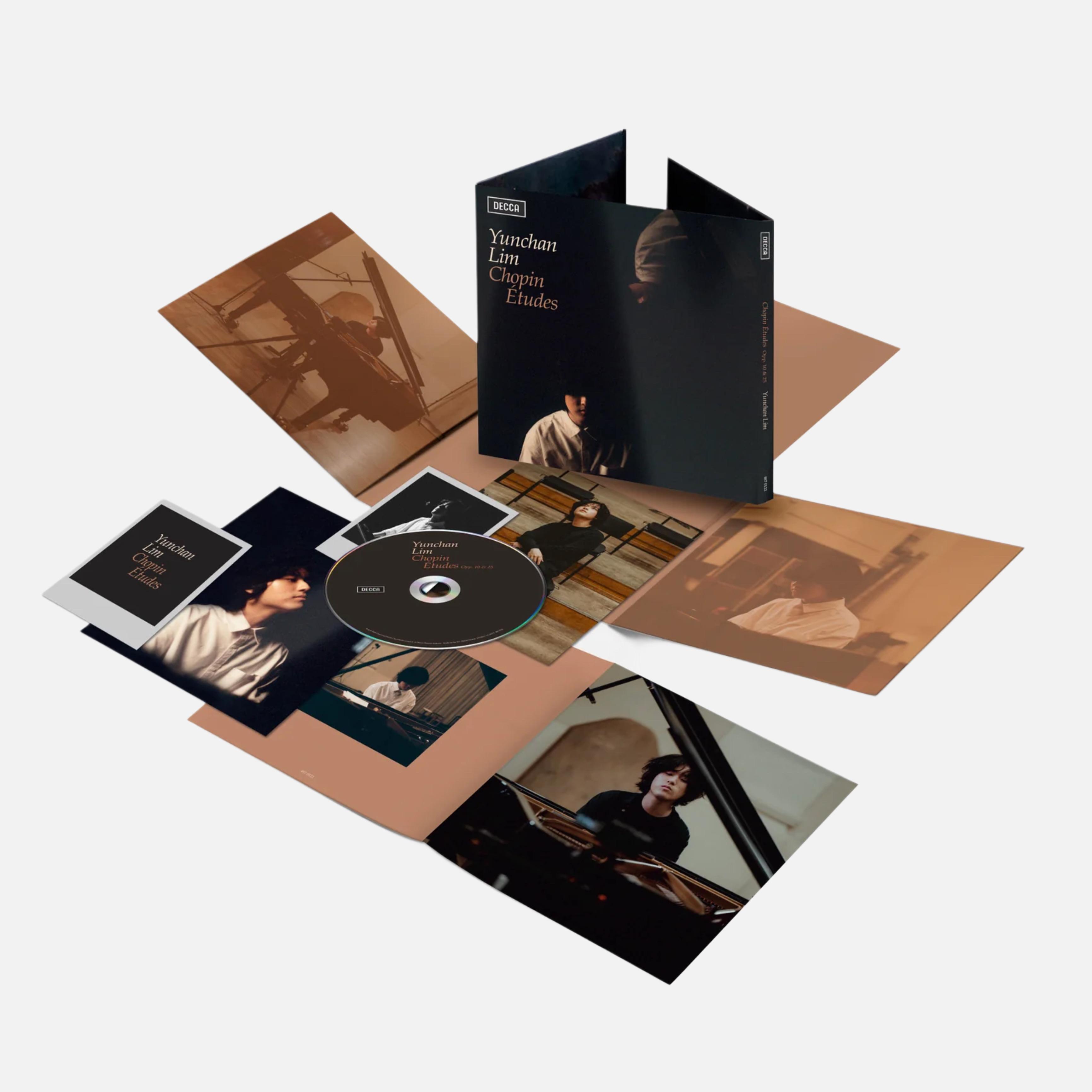 Lim Yun-chan Chopin Etudes CD Fan Pack (Limited Edition/Numbered/7" Jacket)