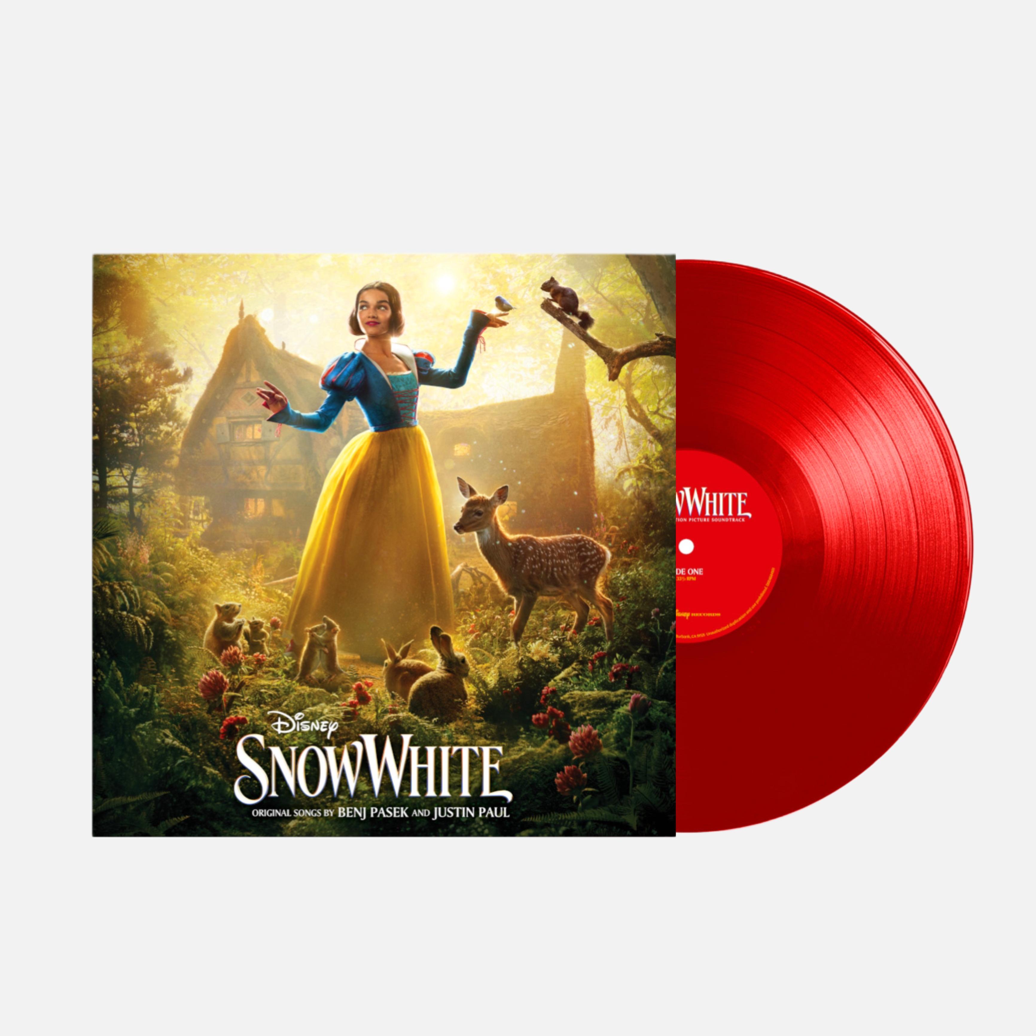 Disney Snow White LP Movie Soundtrack (Red Vinyl)