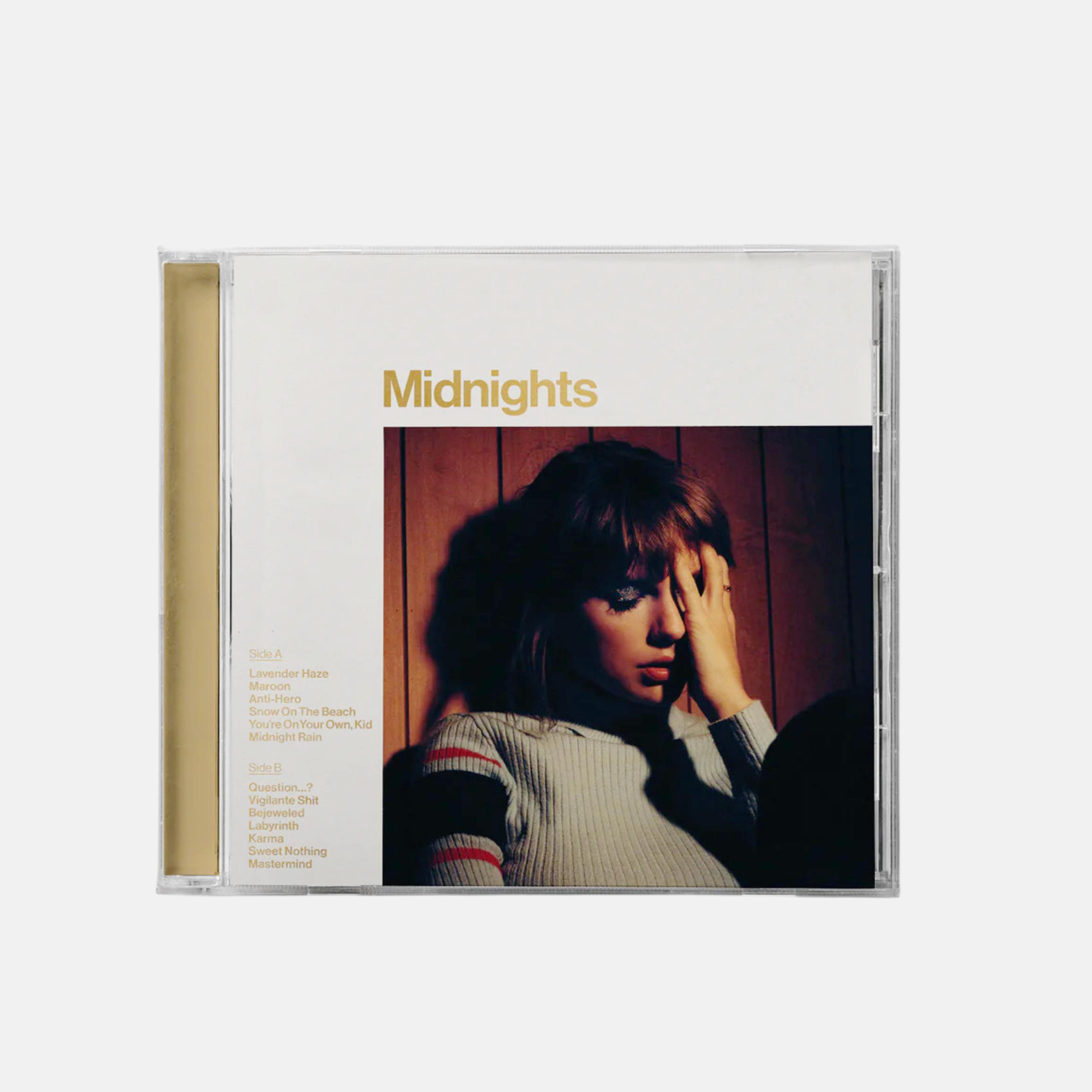 Taylor Swift CD Regular 10th Album Midnight (Yellow Colored Edition)
