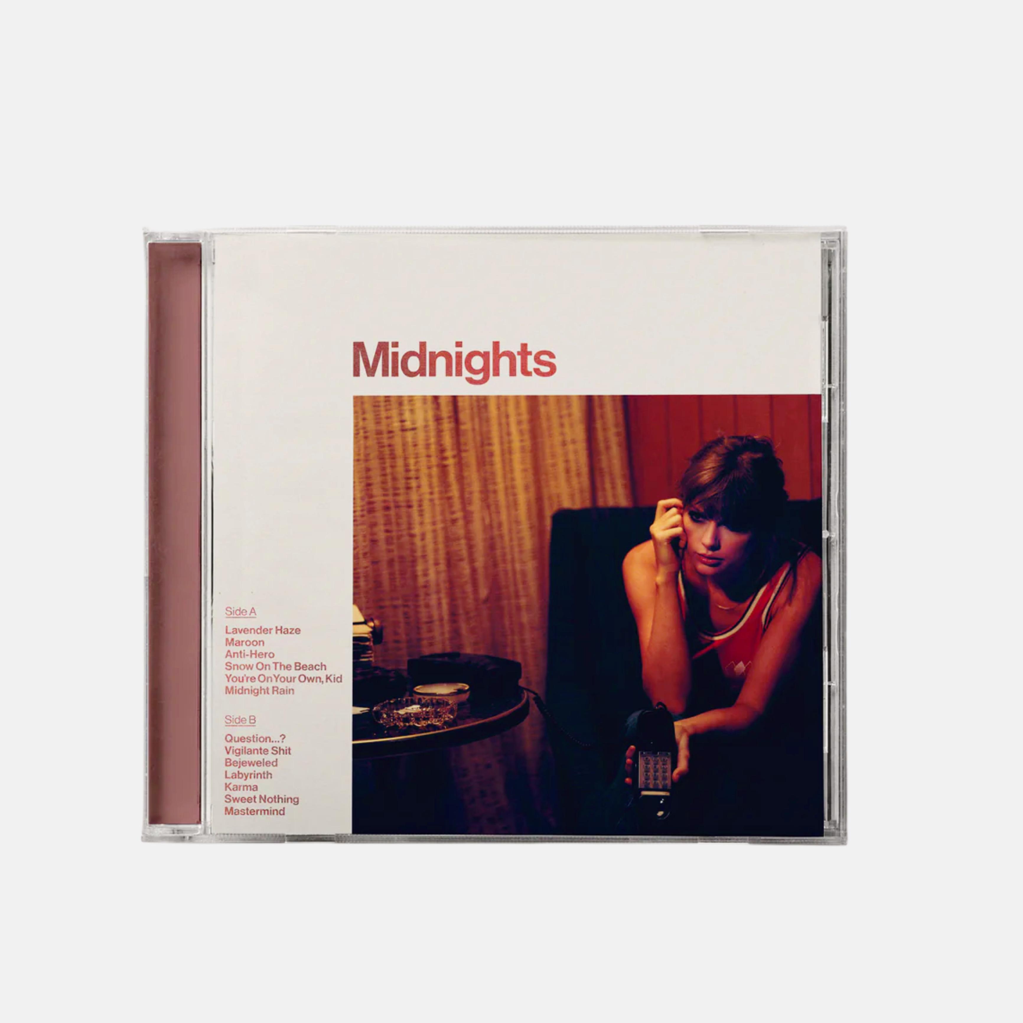 Taylor Swift CD Regular 10th Album Midnight (Orange Color Edition)