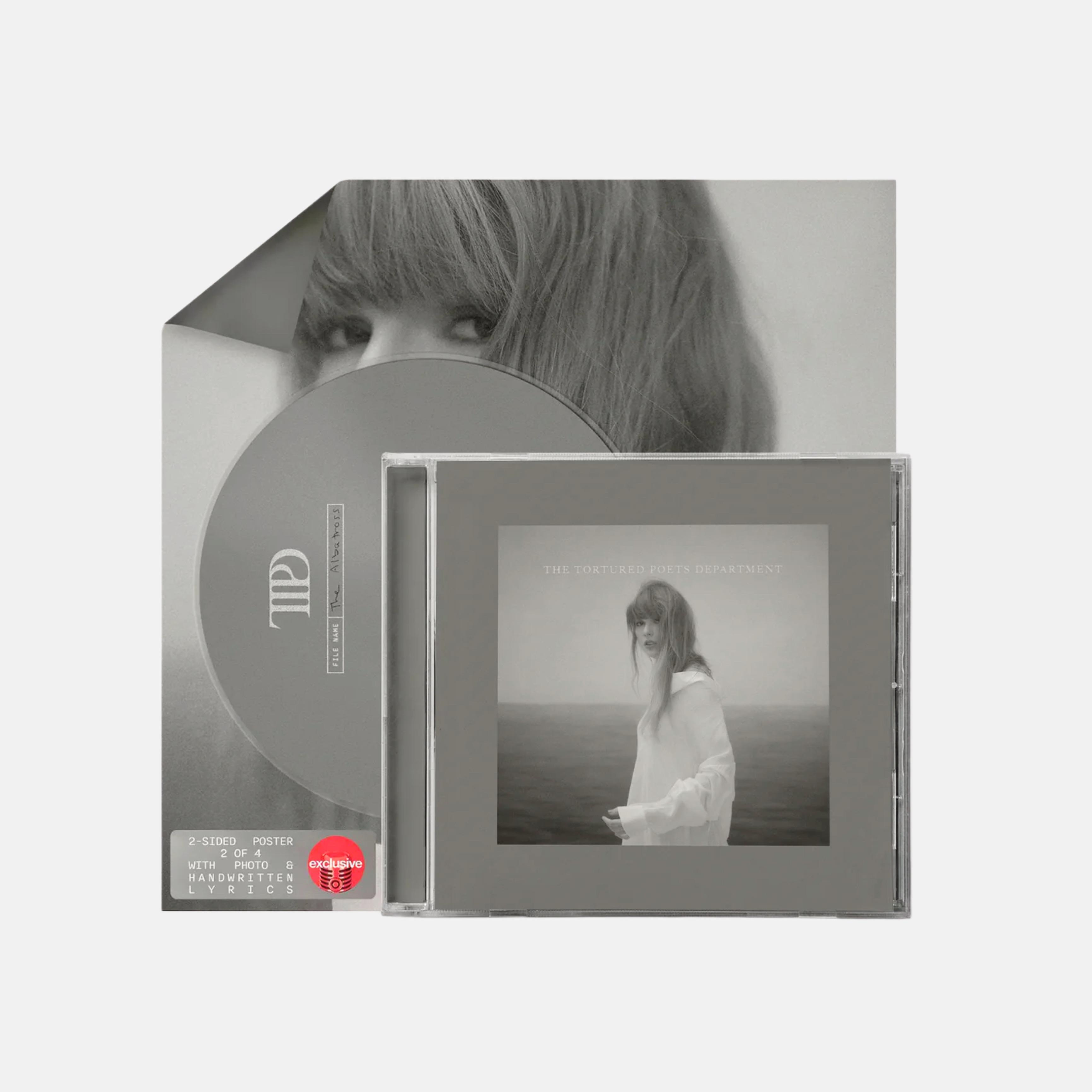 Taylor Swift CD Regular 11th Album TTPD (Grey Color/Mini Poster)
