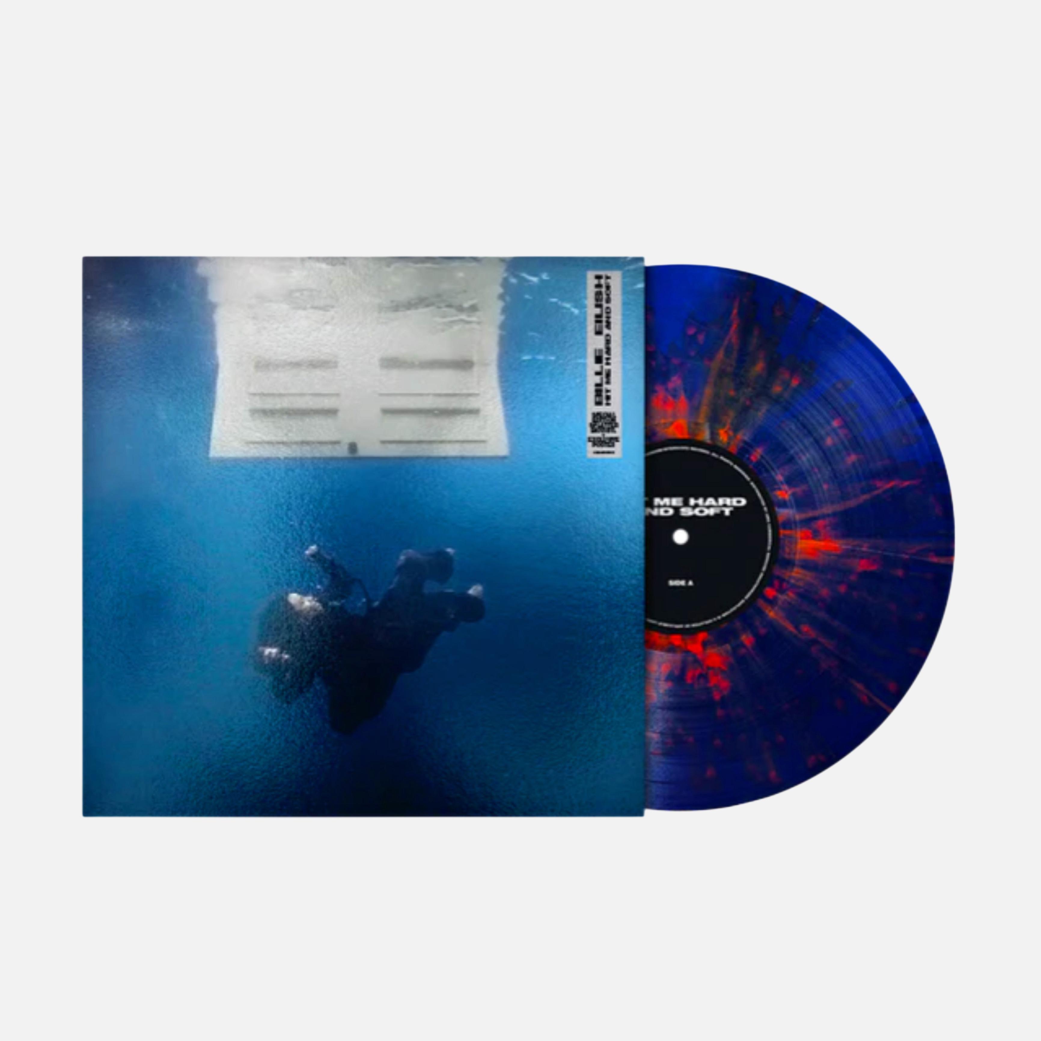 Billie Eilish LP Regular 3rd Album HIT ME HARD AND SOFT (1st Anniversary Edition / Blue Splatter)