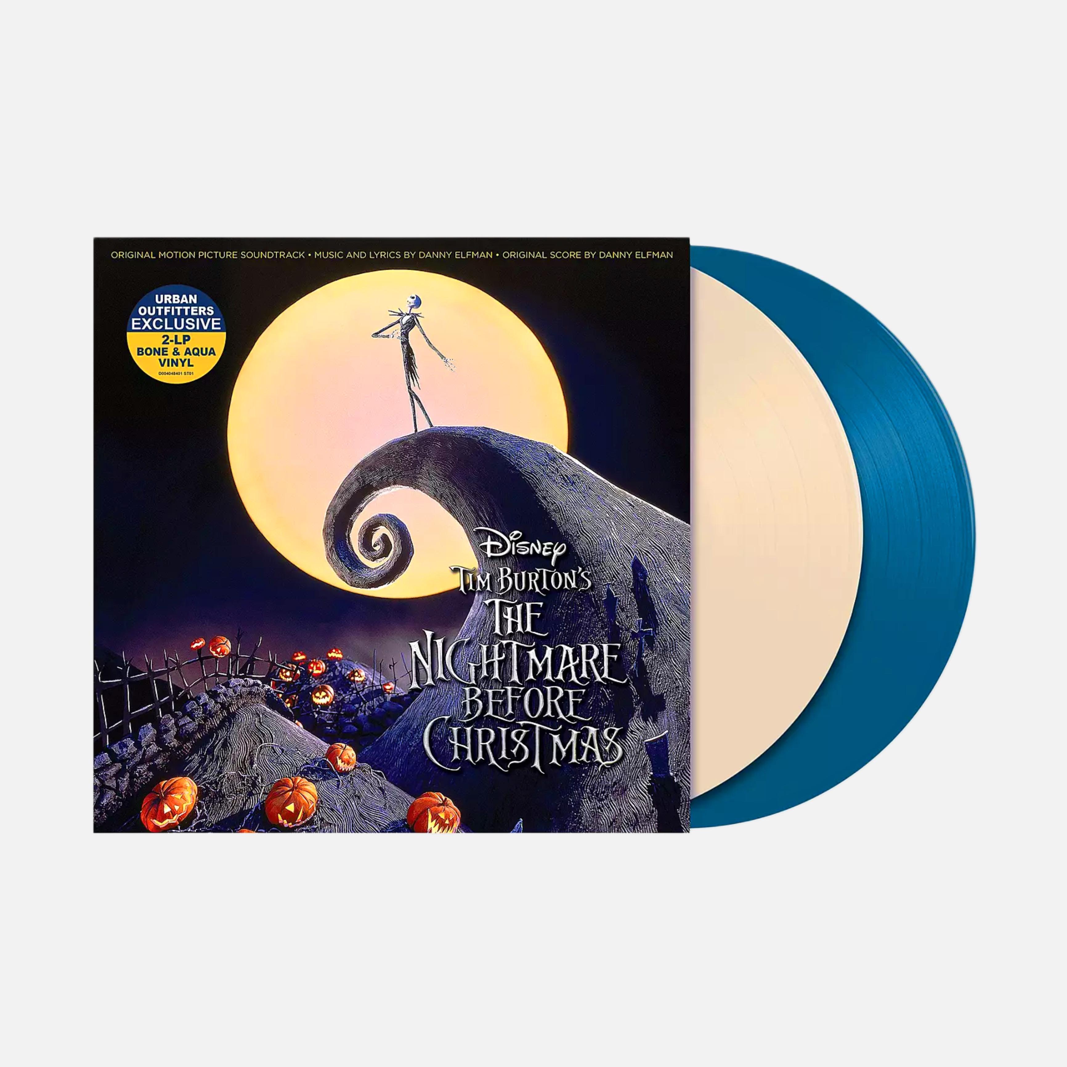 Disney's The Nightmare Before Christmas LP Limited Edition 5000 Copies Worldwide (Blue White Colored Vinyl)