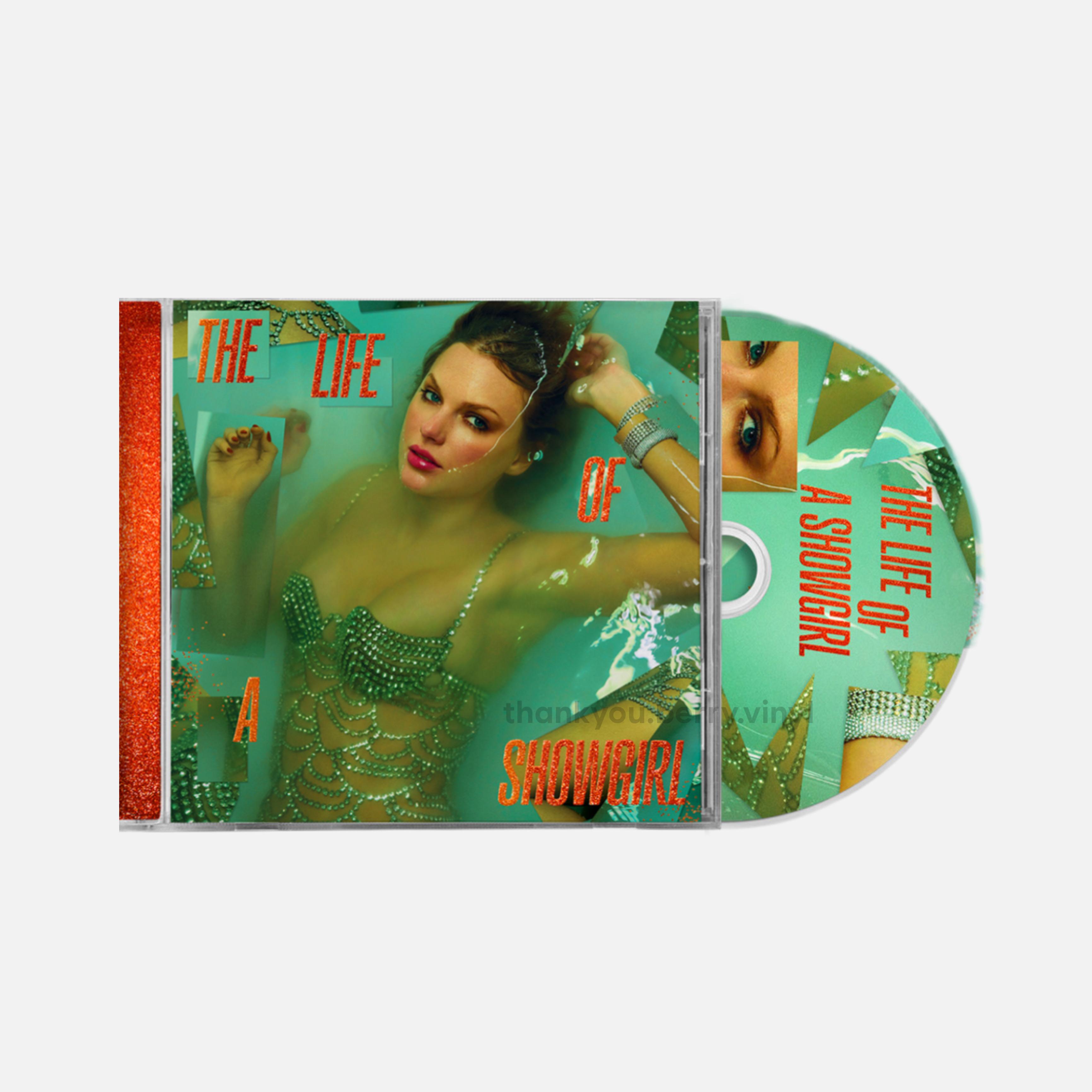 Taylor Swift CD Regular 12th Album THE LIFE OF A SHOWGIRL (Poster Included)