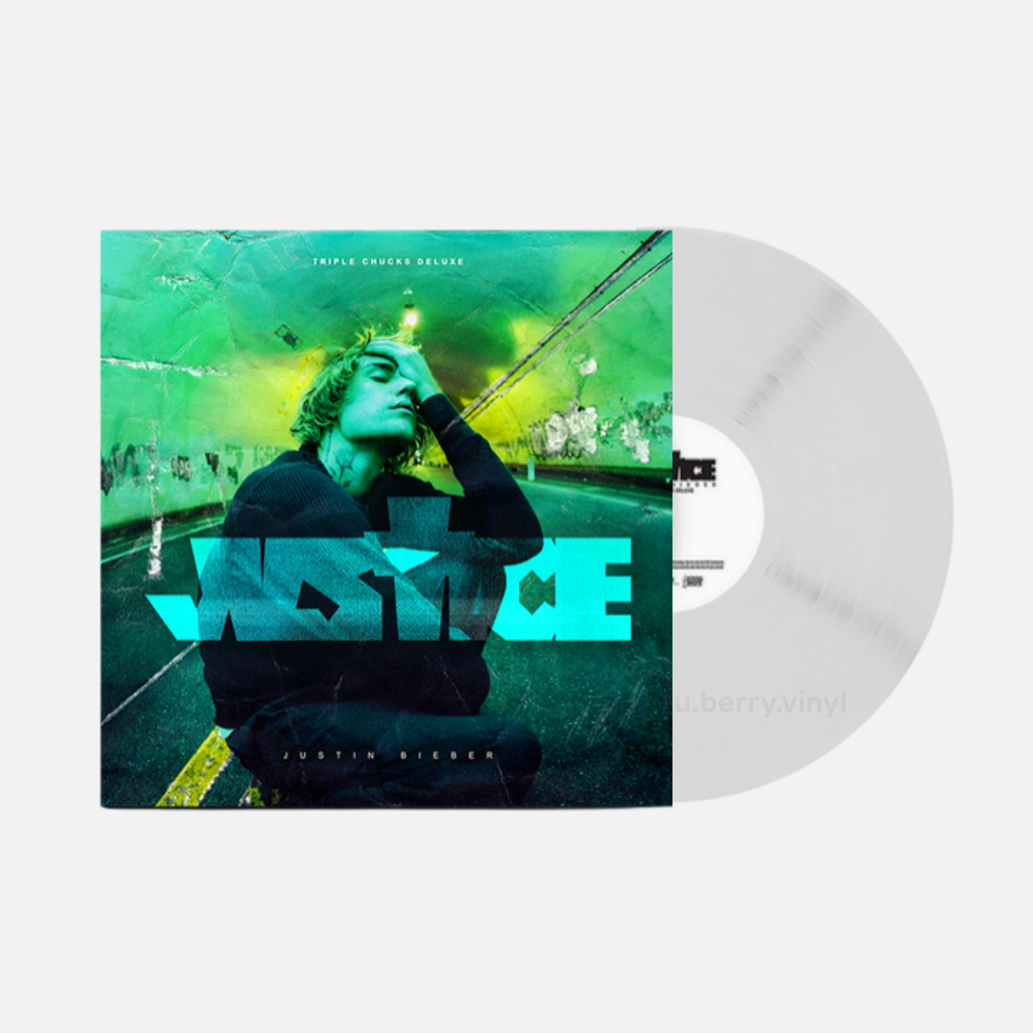 Justin Bieber LP Justice (Deluxe/Transparent Colored Vinyl)