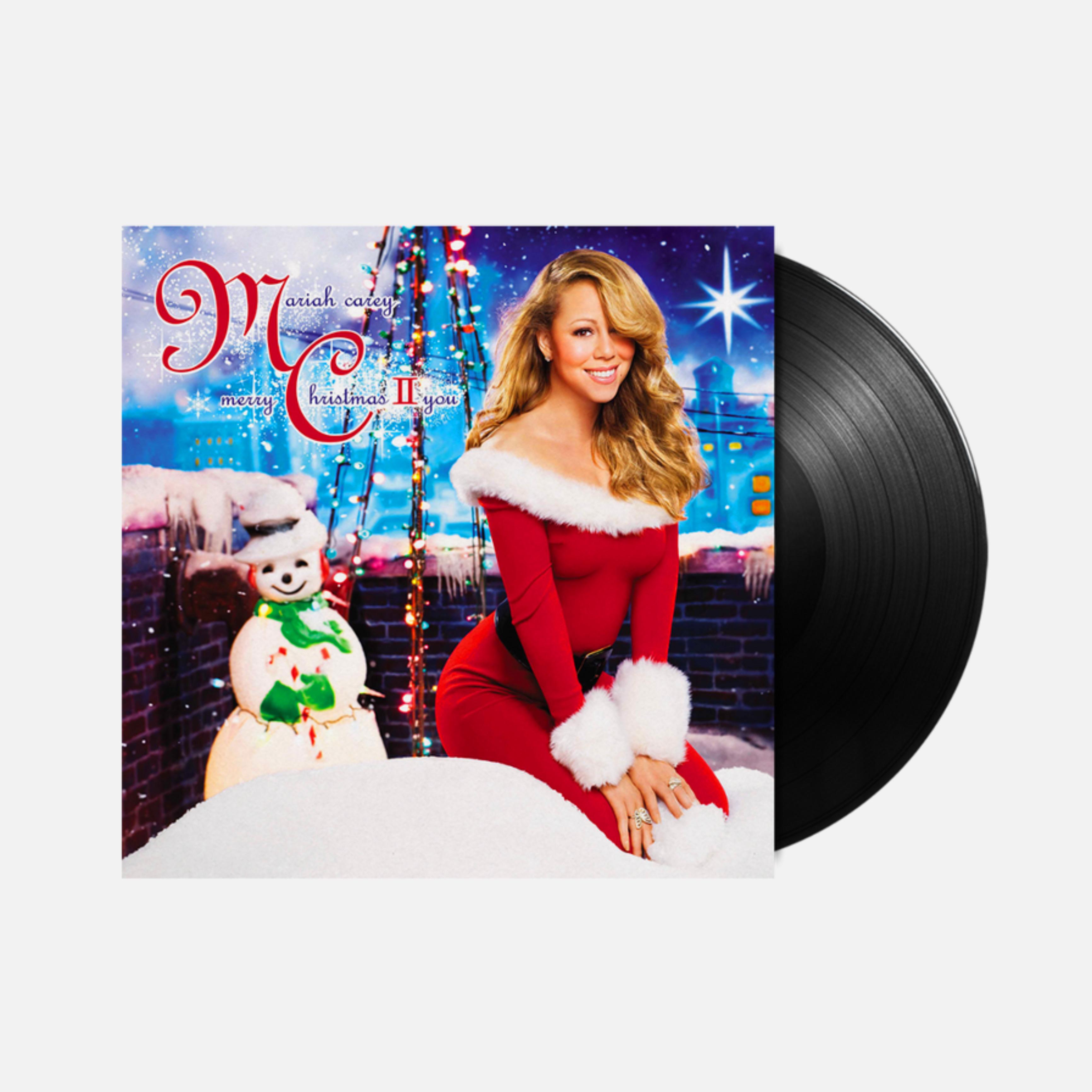 Mariah Carey Christmas LP Regular 13th Album Merry Christmas II You (Black Vinyl)