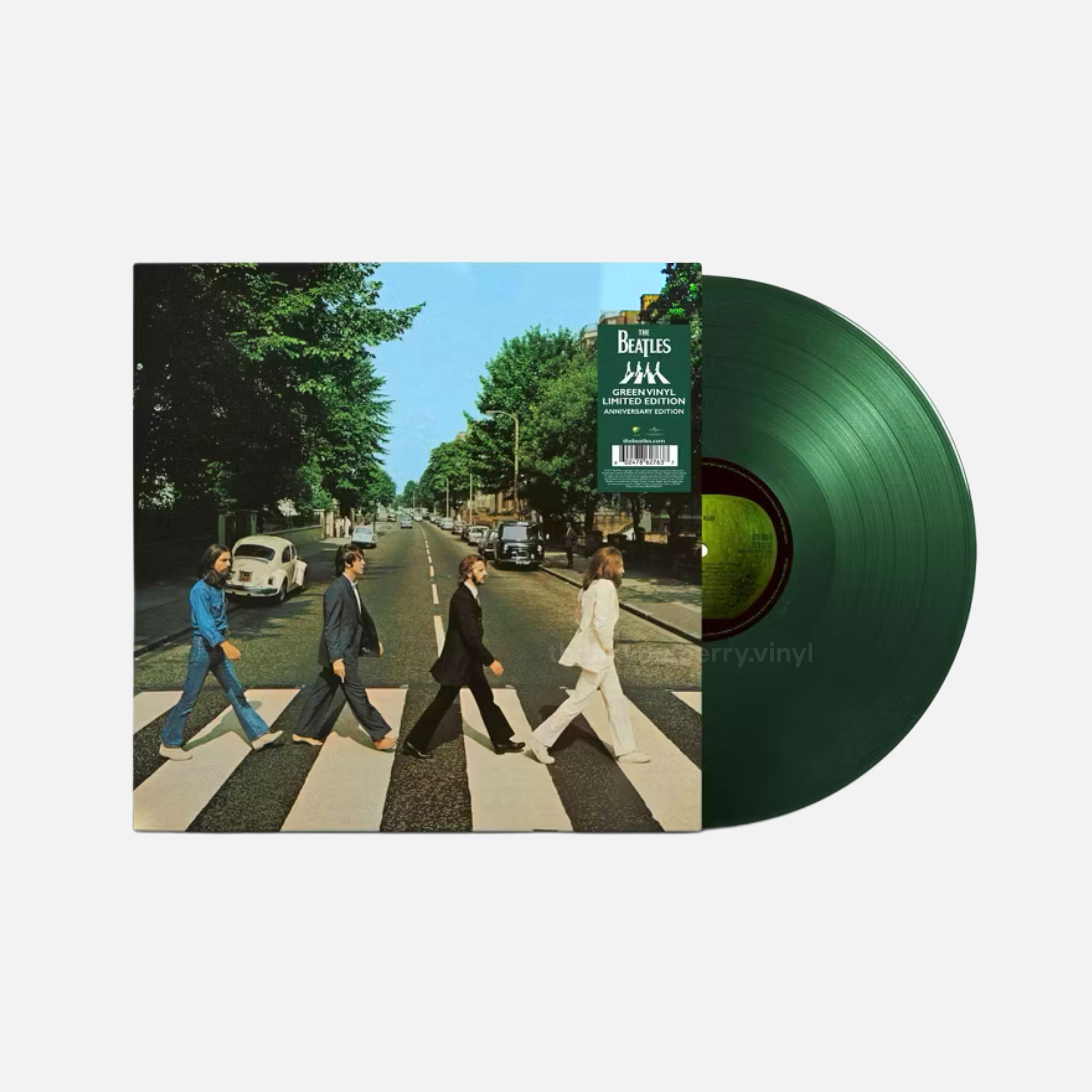 Beatles LP Regular 11th Album Abbey Road (Limited Edition/Green Colored Vinyl)