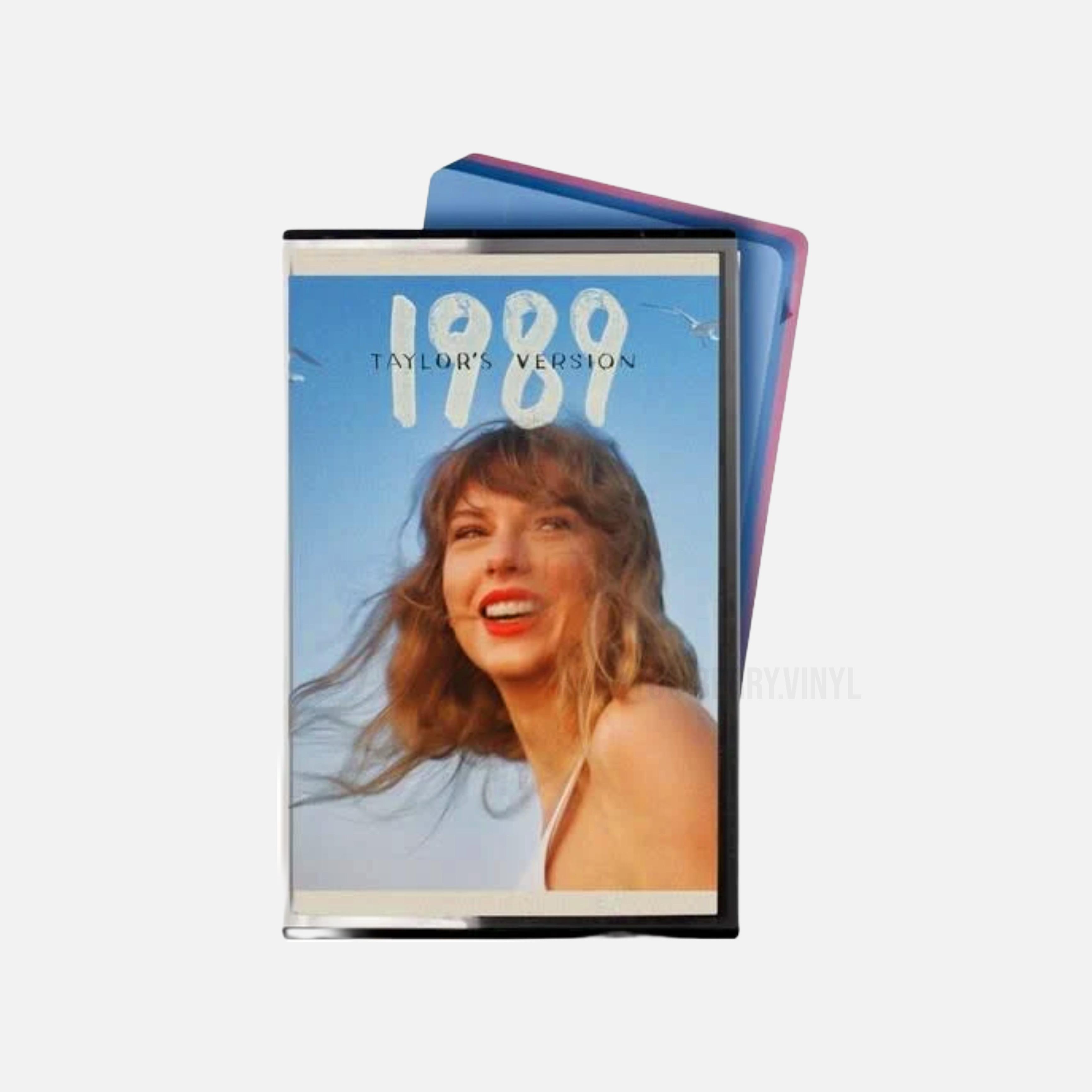 Taylor Swift Cassette Tape Regular 5th Album 1989 (Blue Pink Color)