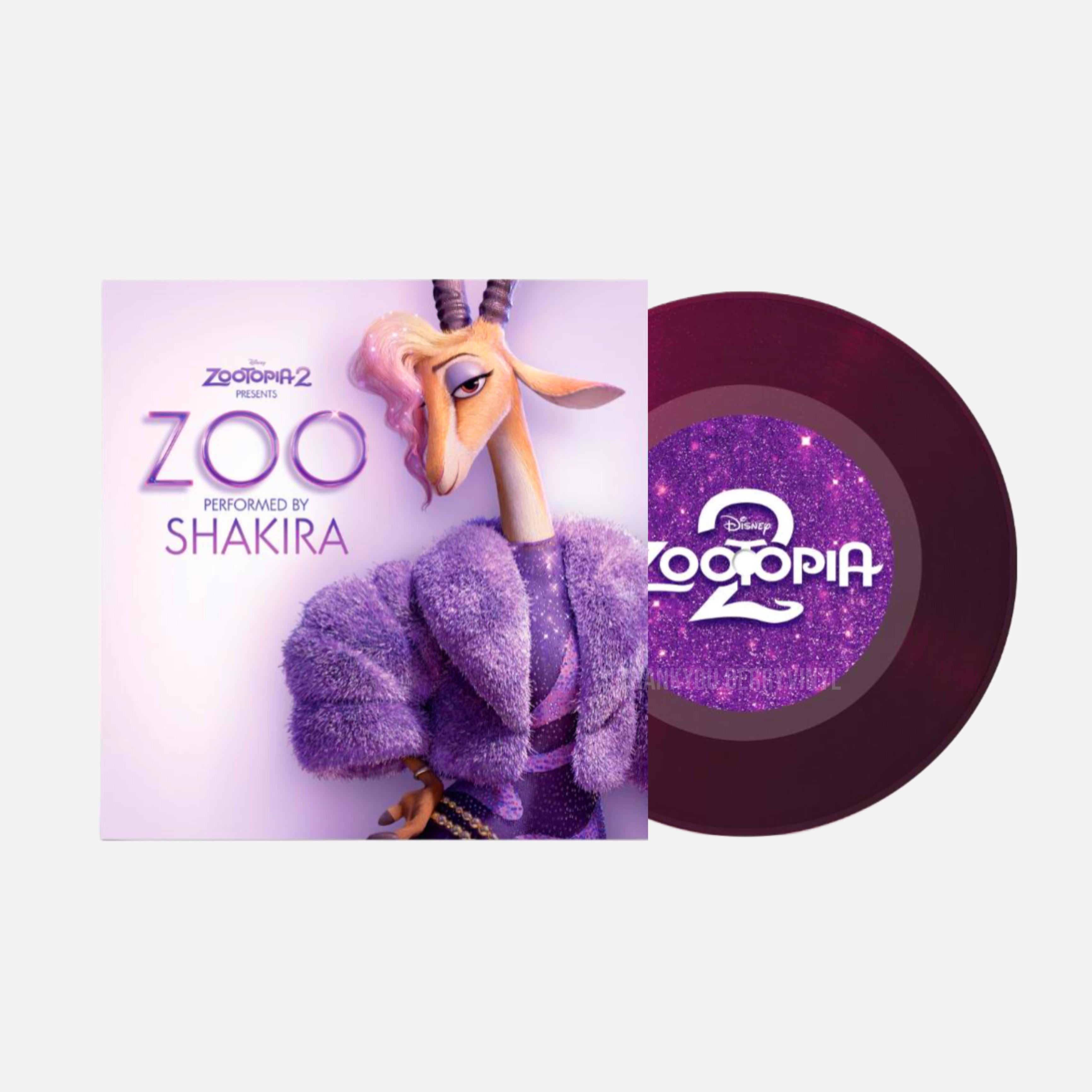 Disney Zootopia 2 LP Single ZOO (7inch/Purple Color)