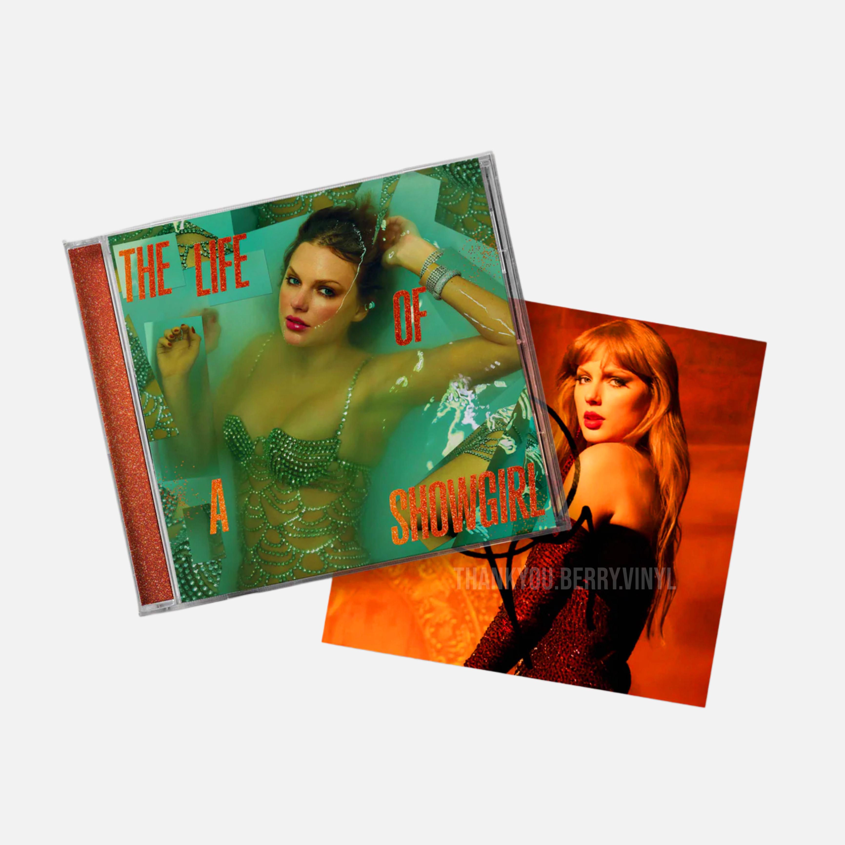 Taylor Swift CD Autographed Album #12 The Life of a Showgirl (Version 3)