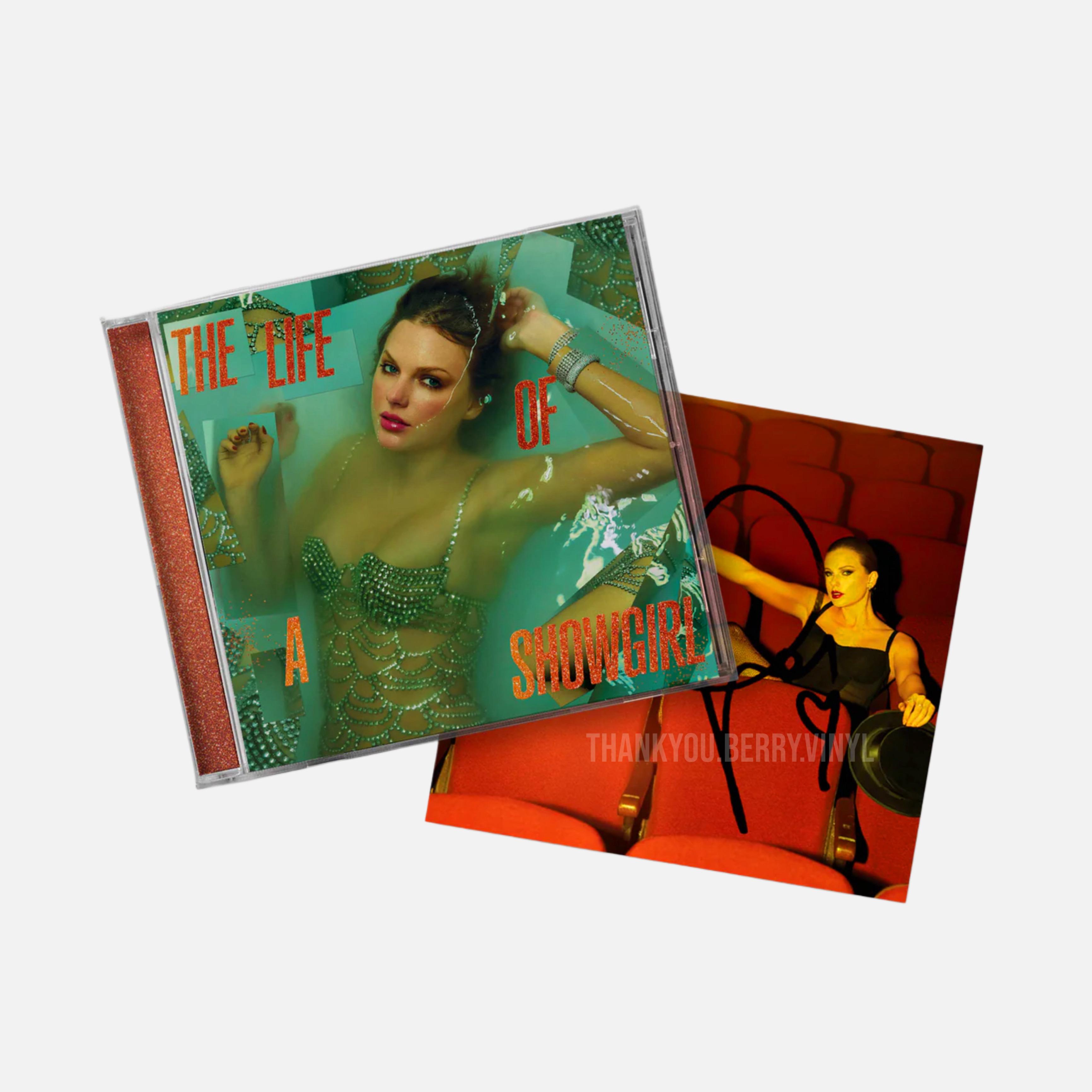 Taylor Swift CD Autographed Album The Life of a Showgirl (Version 4)