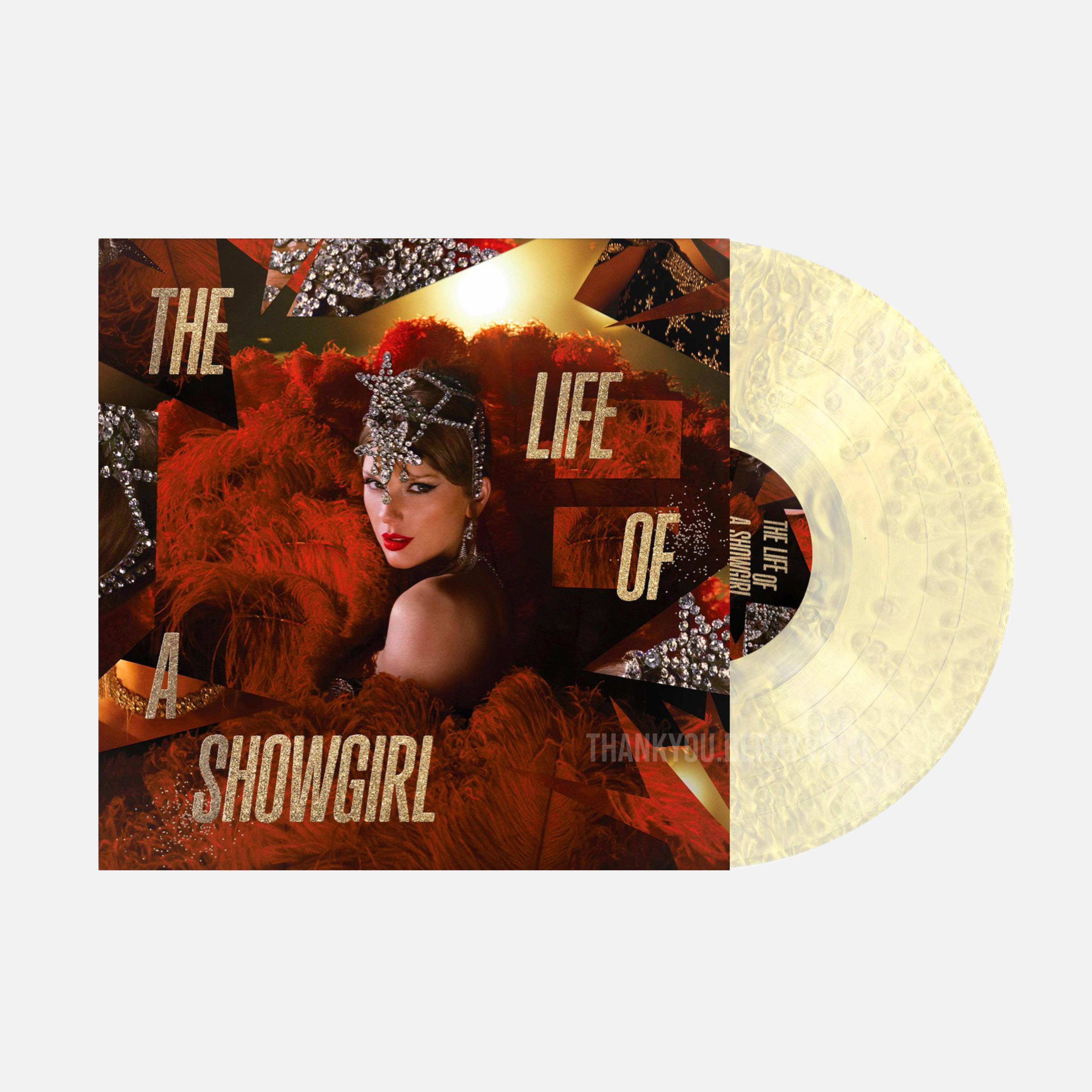 Taylor Swift LP Limited Edition Album 12 THE LIFE OF A SHOWGIRL (Yellow Vinyl)