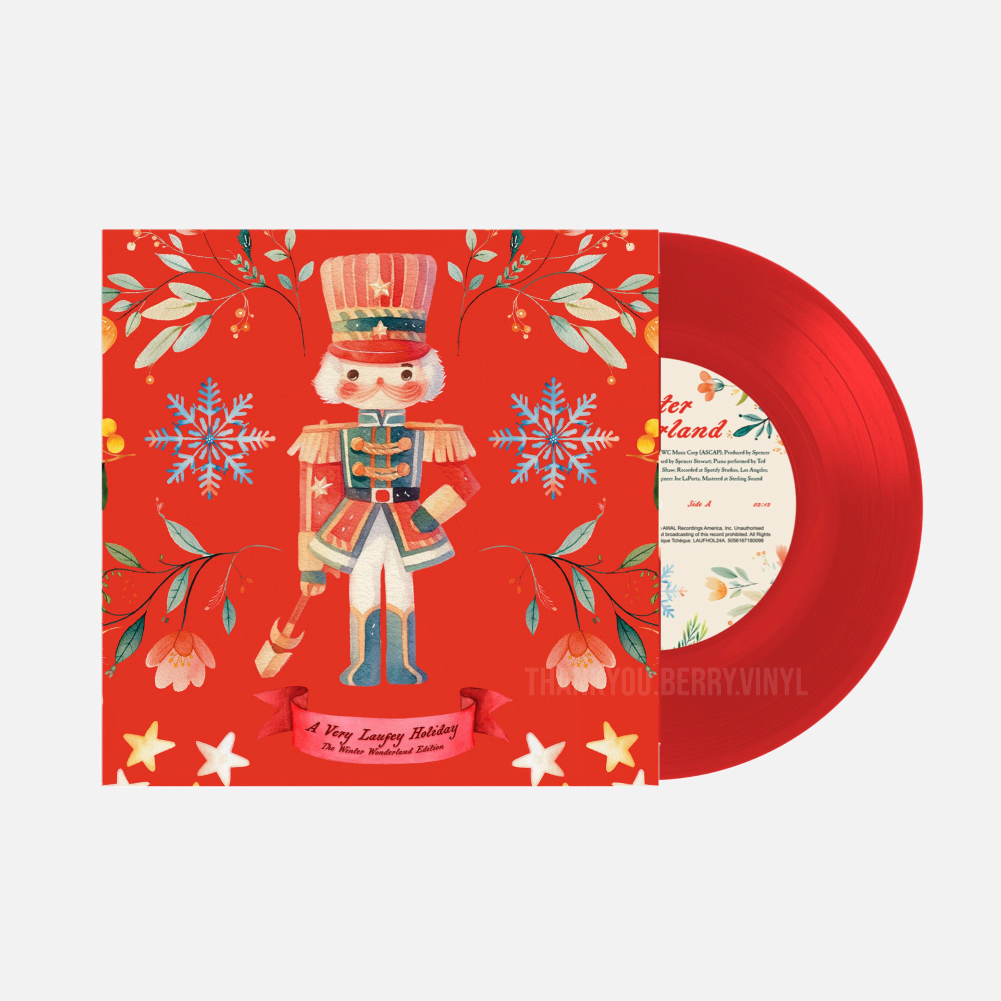 Laufey Christmas Carol LP (7" / Red Vinyl)
