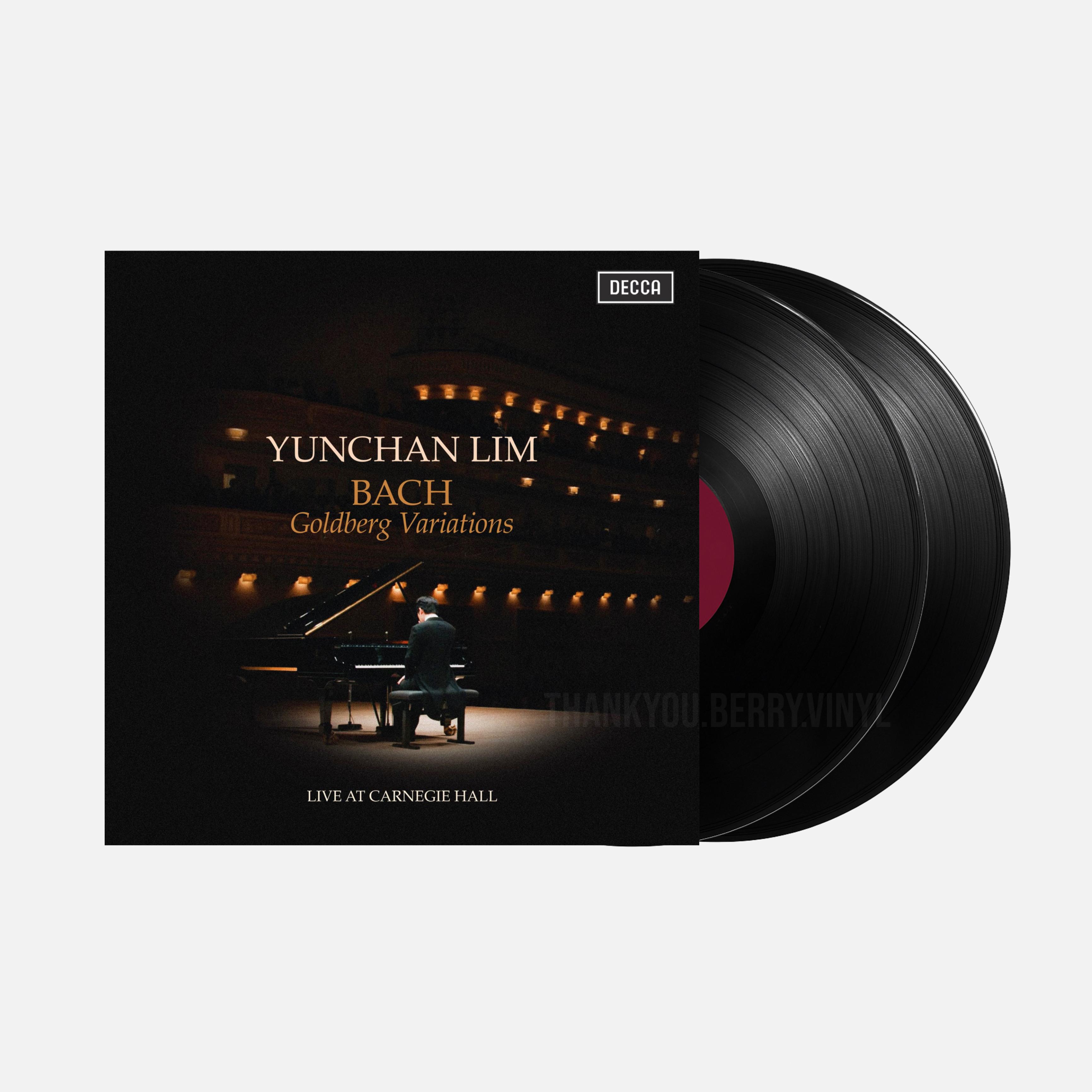 Lim Yoon-chan LP Bach Goldberg Variations (Black Edition)