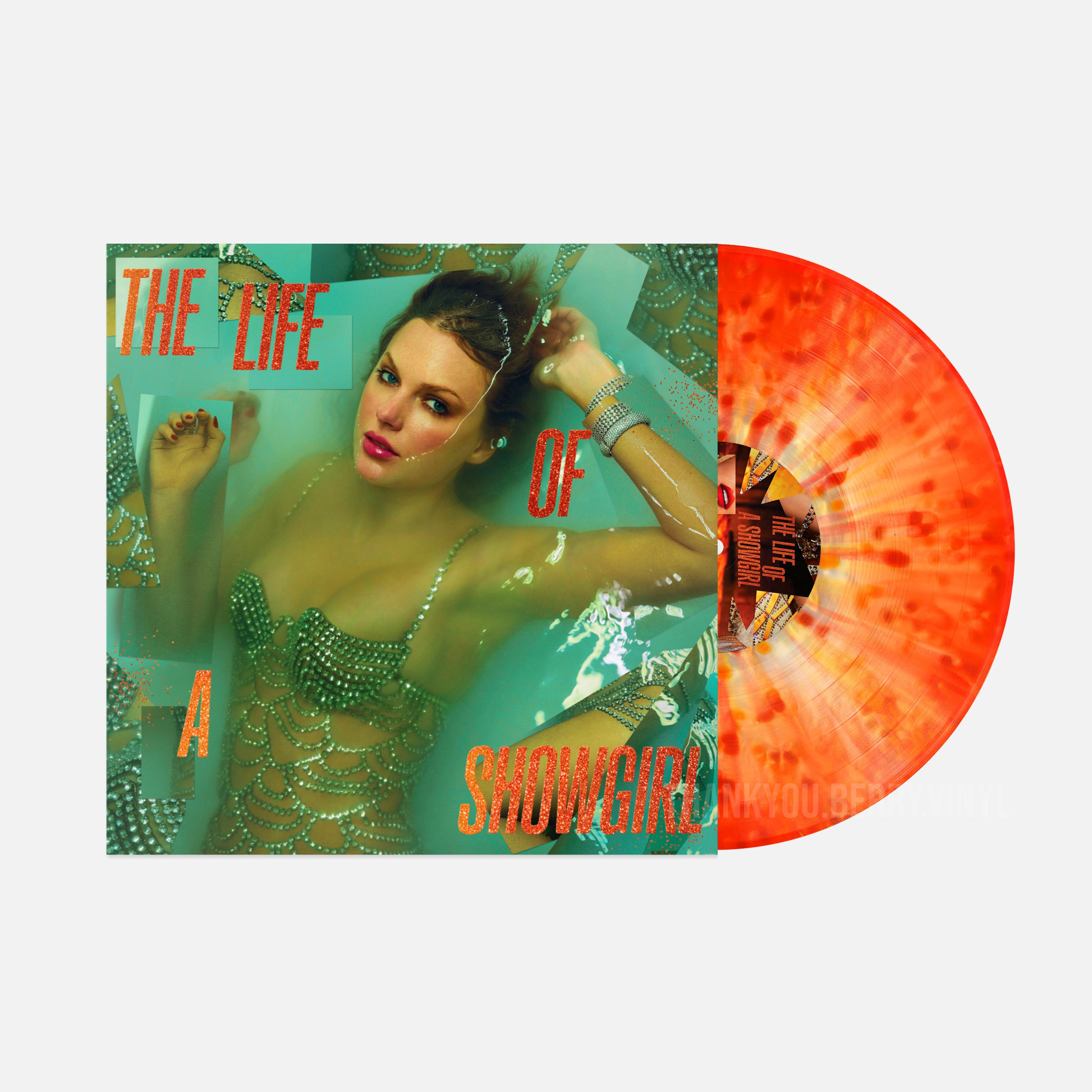 Taylor Swift LP Limited Edition Regular 12th Album Holiday Collection (Orange Vinyl)