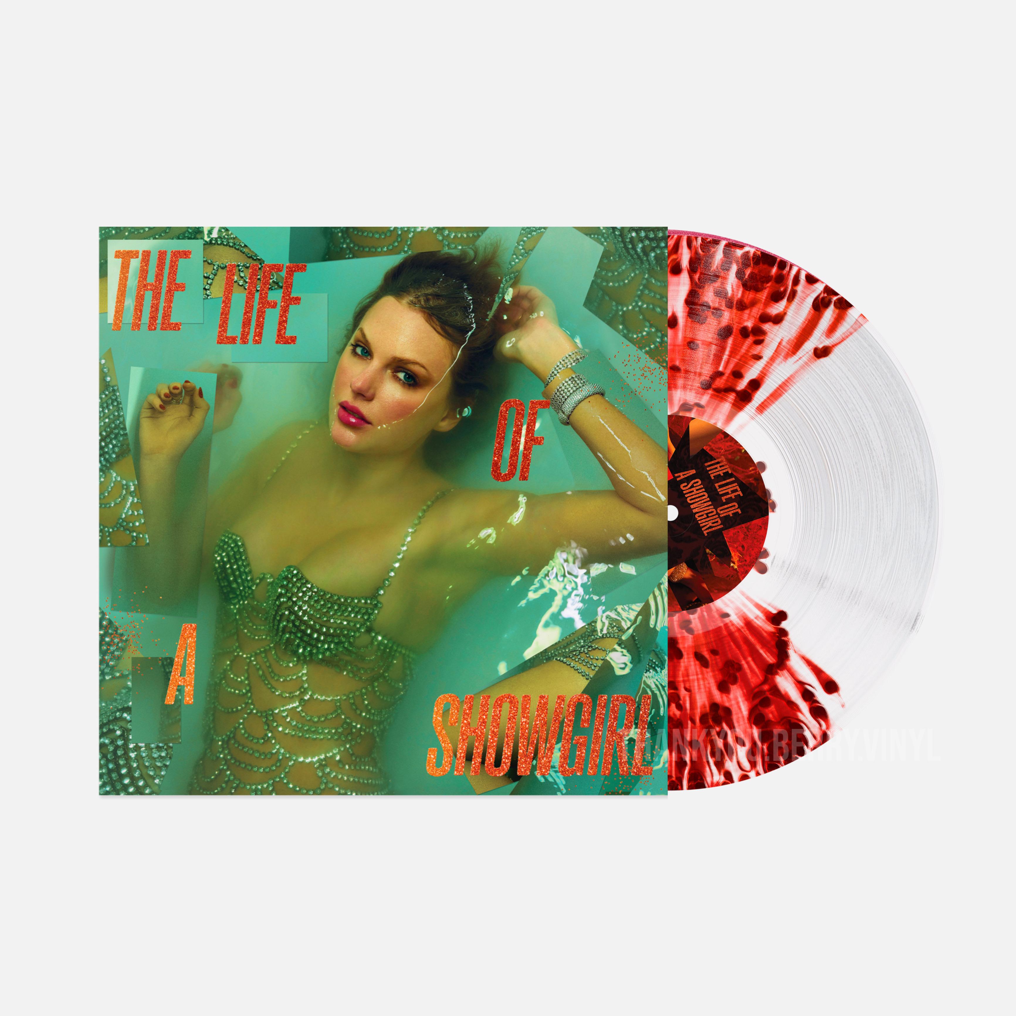 Taylor Swift LP Limited Edition Regular 12th Album Holiday Collection (Red Splatter Vinyl)