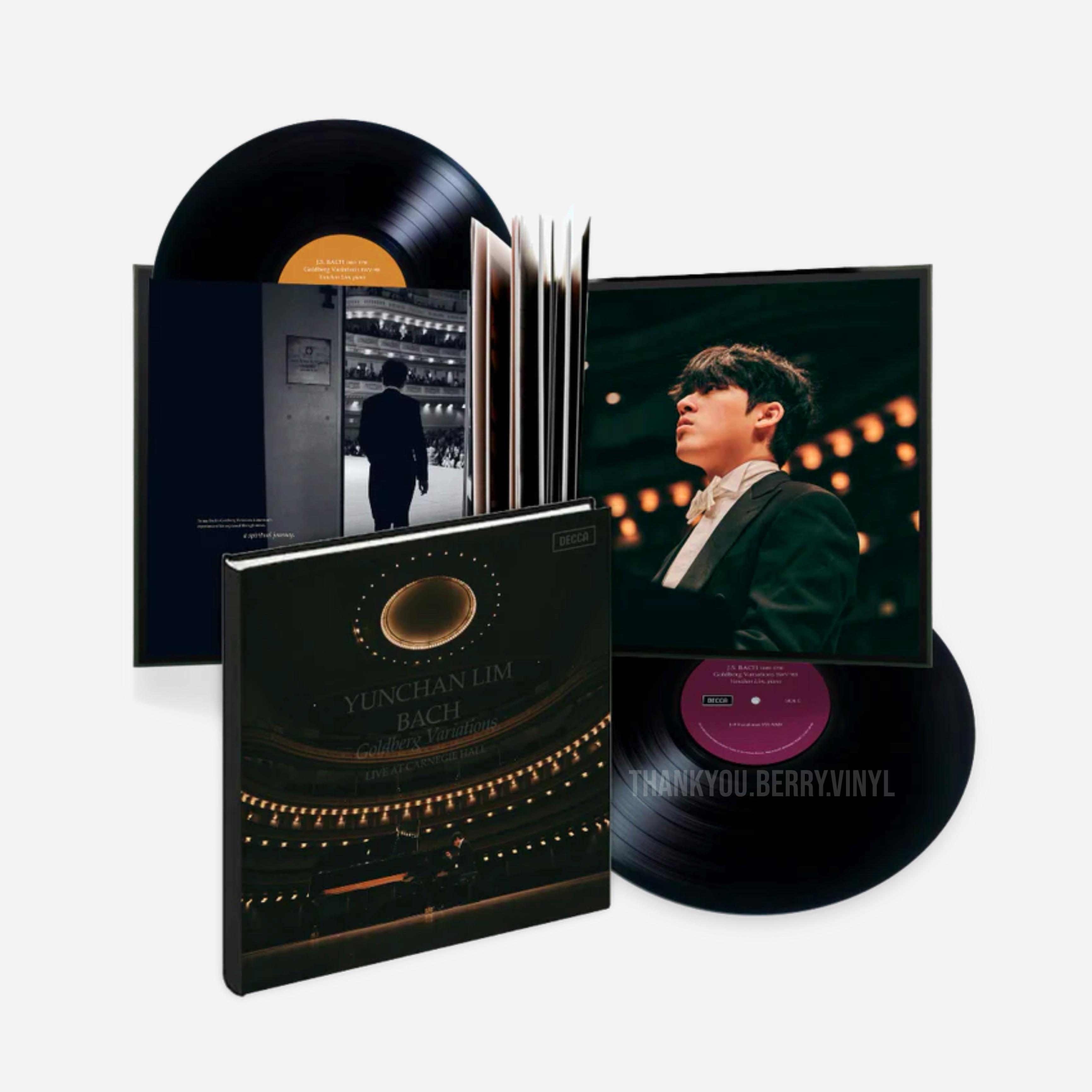 Lim Yun-chan LP Bach Goldberg Variations (Deluxe/Hardcover Book Edition)
