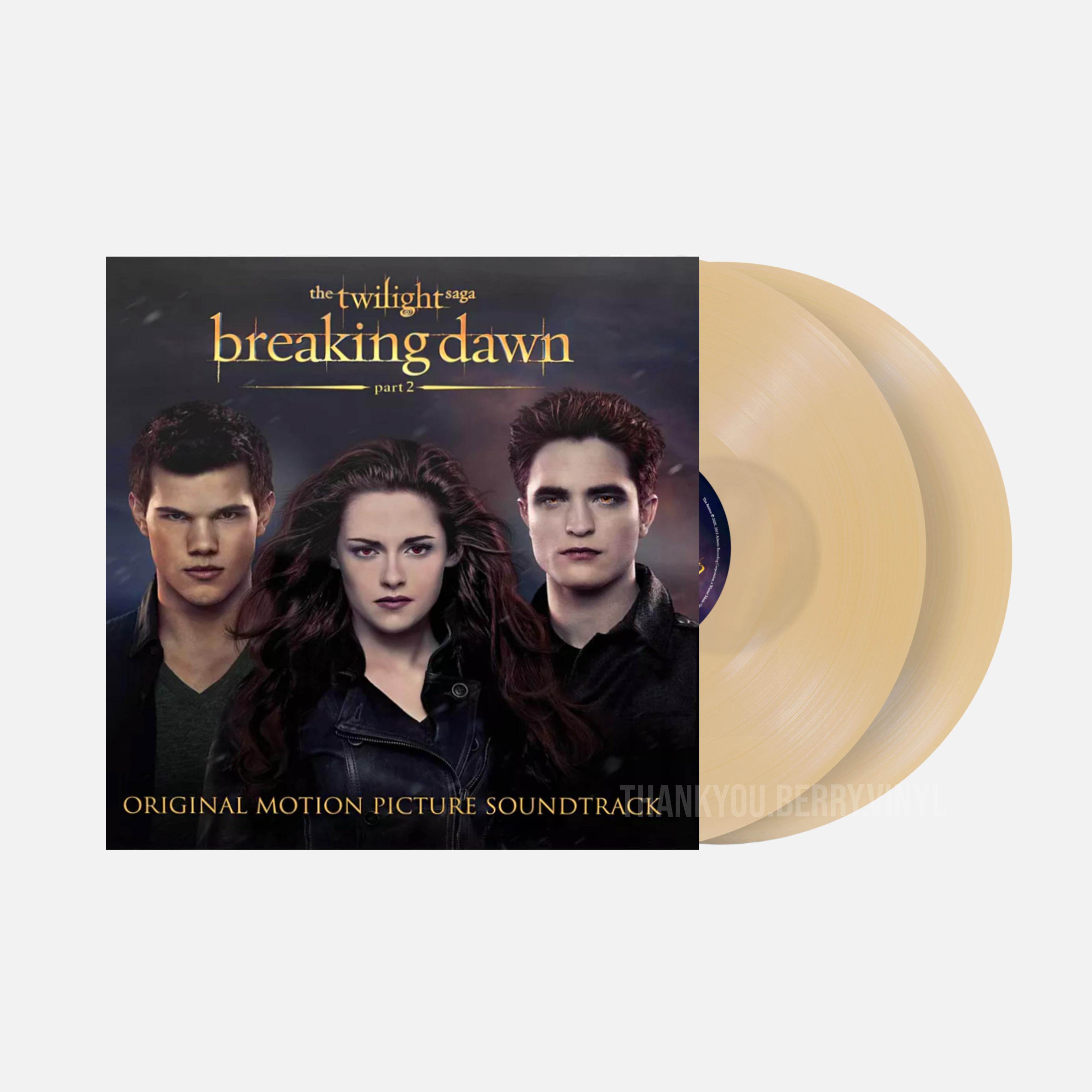 Twilight Movie LP Breaking Dawn Part 2 Soundtrack (Beige Vinyl)