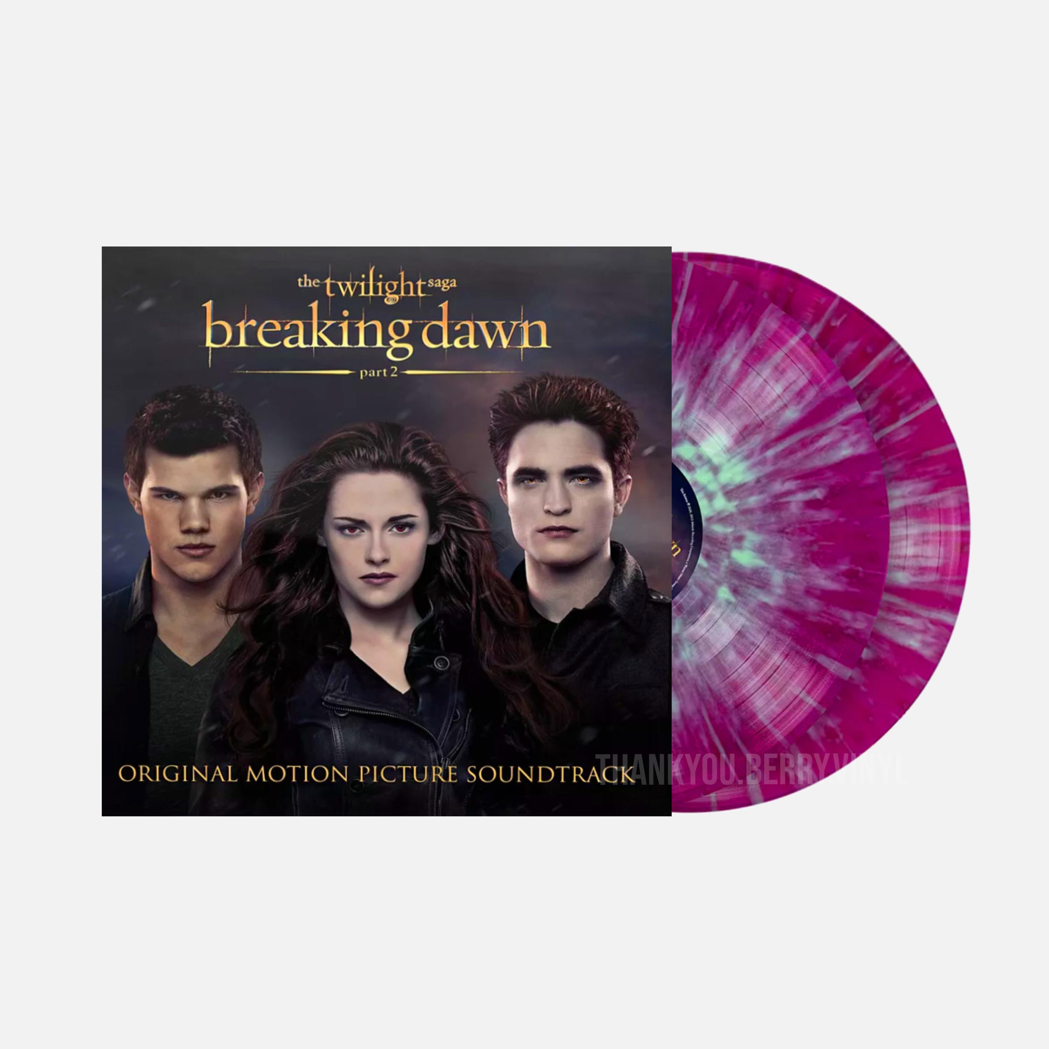 Twilight Movie LP Breaking Dawn Part 2 Soundtrack (Purple Green Vinyl)