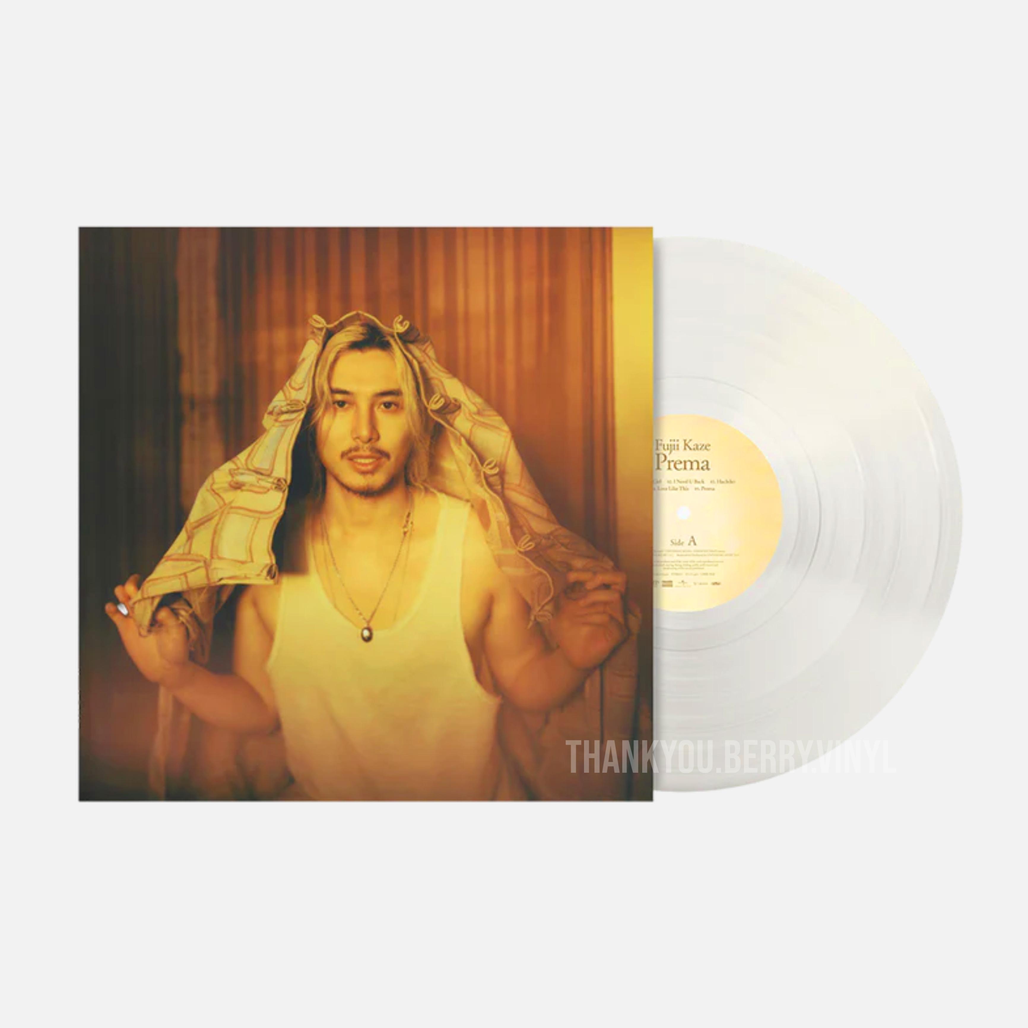 Fujii Kaze LP Regular 3rd Album Prema (Clear Color)