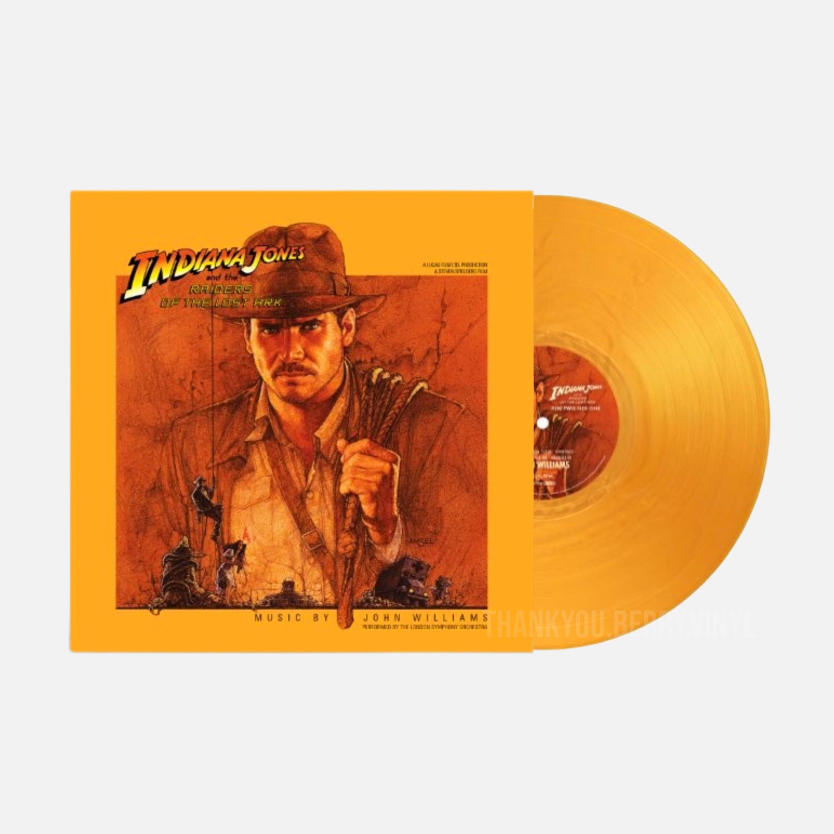 Indiana Jones: Raiders of the Lost Ark Soundtrack LP (Limited Edition/Gold Vinyl)