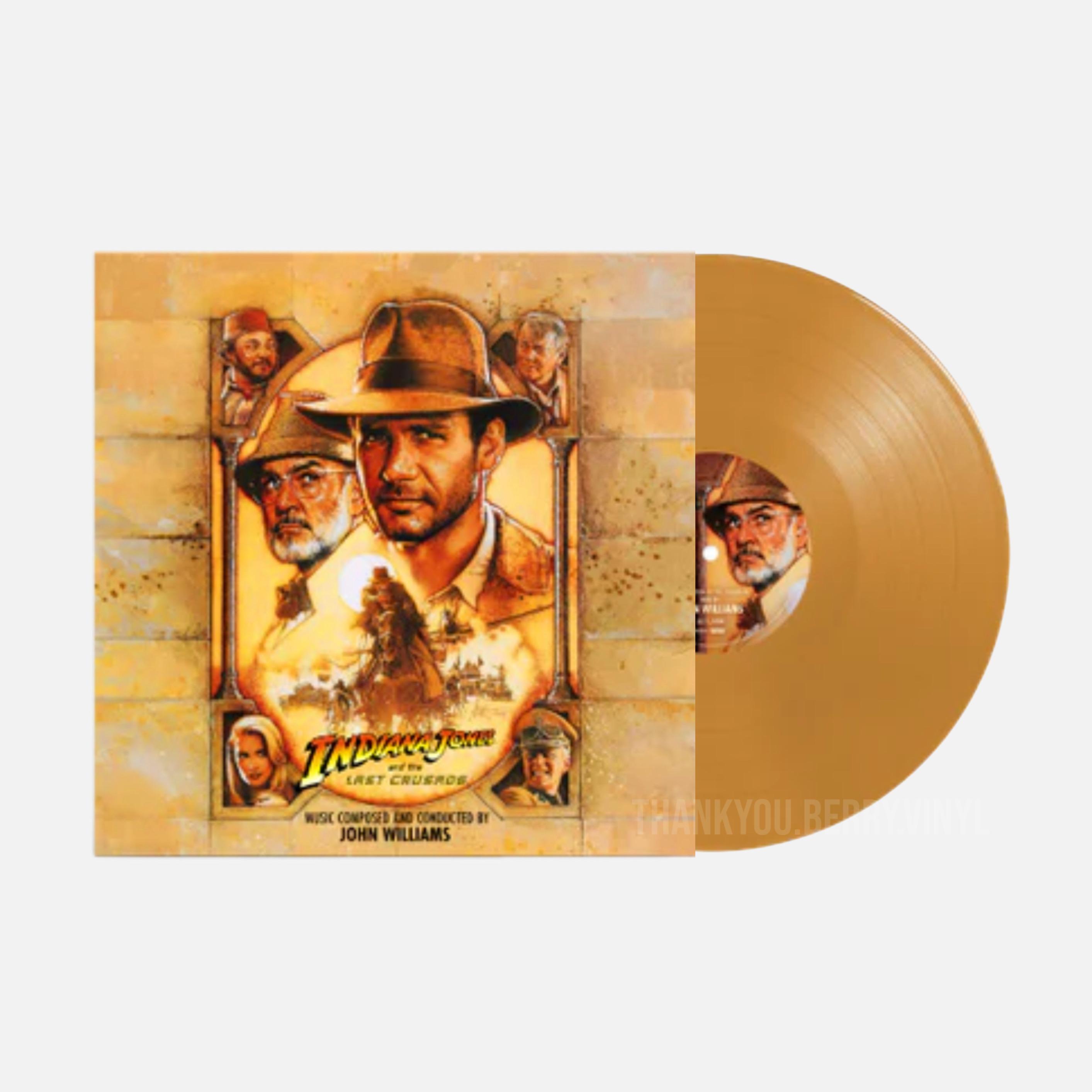 Indiana Jones and the Last Crusade - Soundtrack LP (Limited Edition/Sand Color Vinyl)