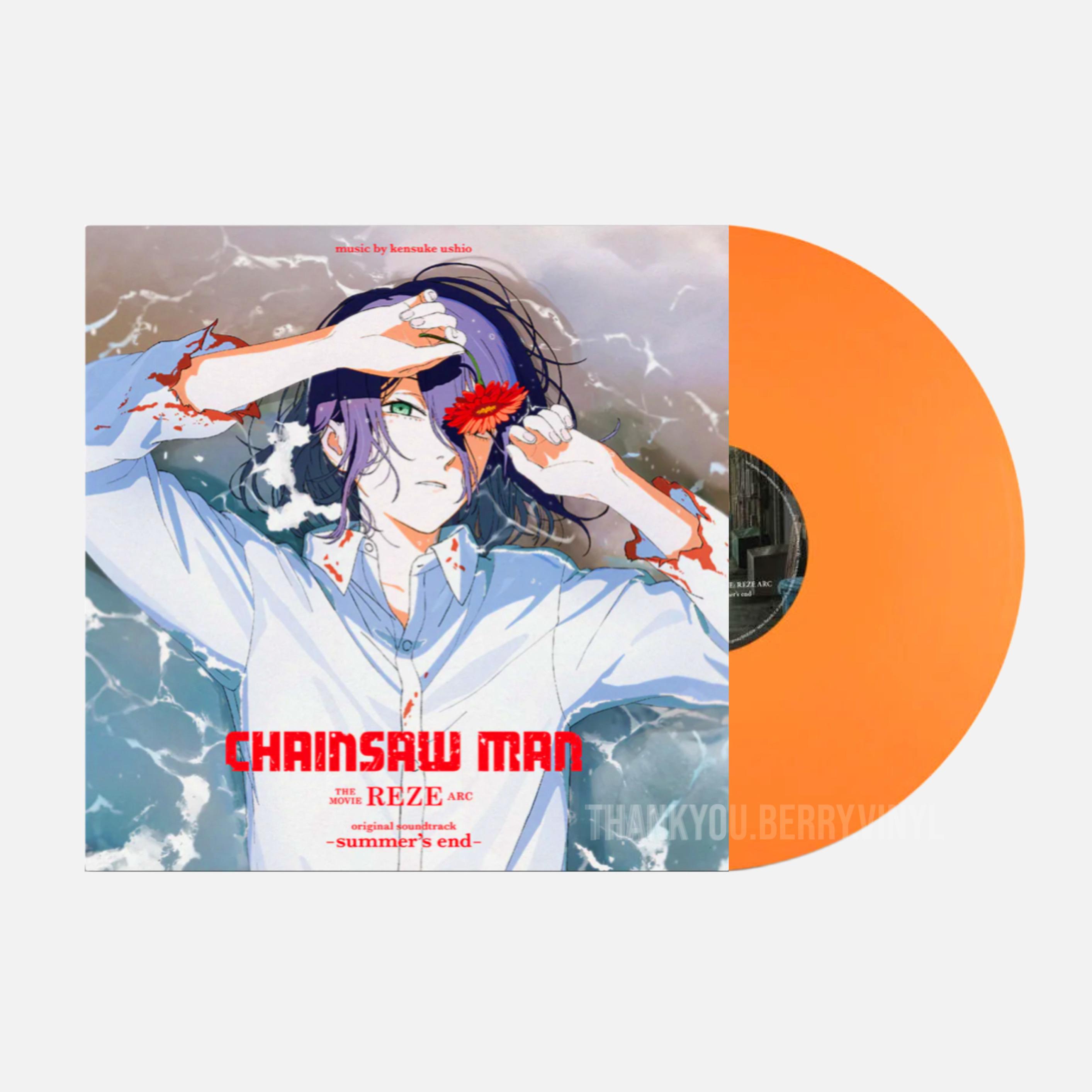 Chainsaw Man Movie LP Reze Edition Soundtrack Ushio Kensuke (Orange Vinyl)