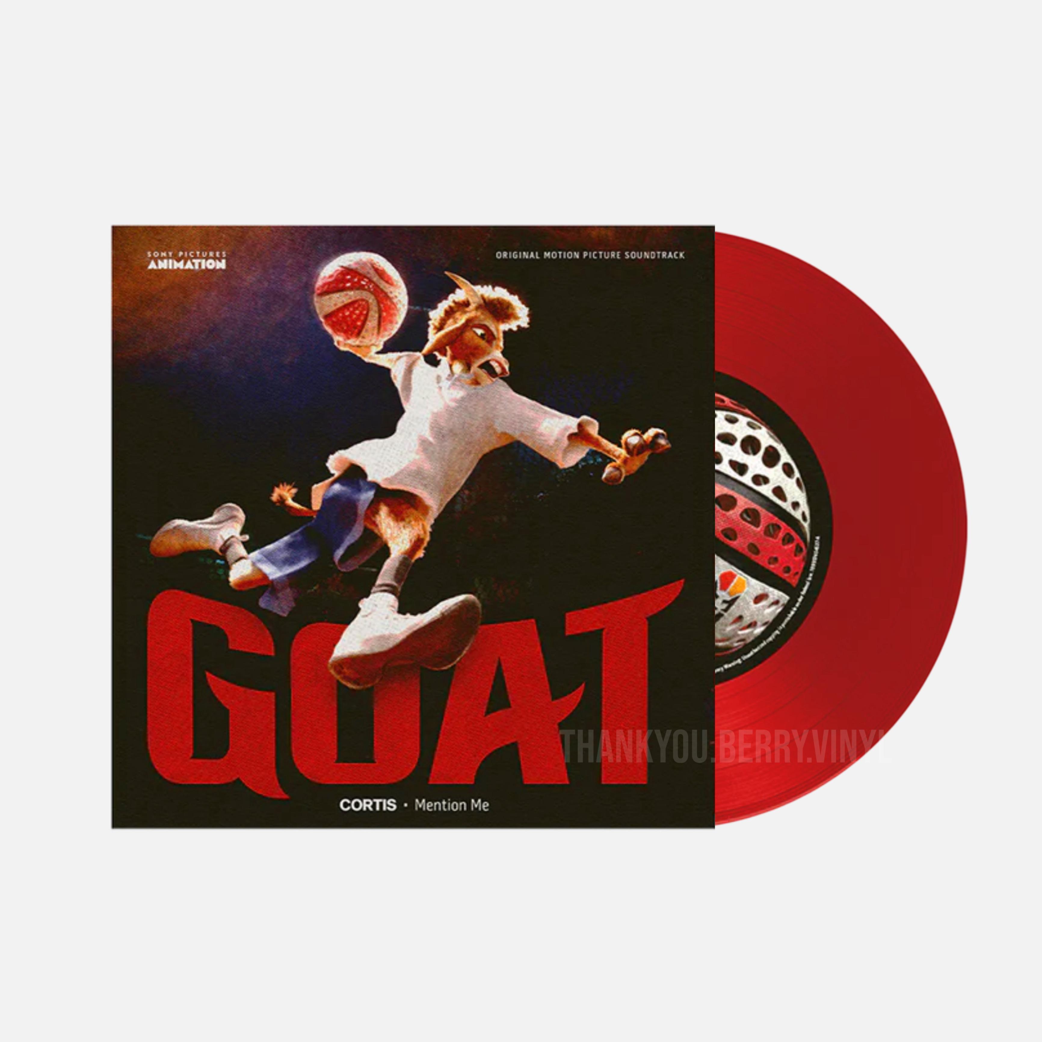 Kortis LP Single "Mention Me" Limited Edition (7"/Red Color)