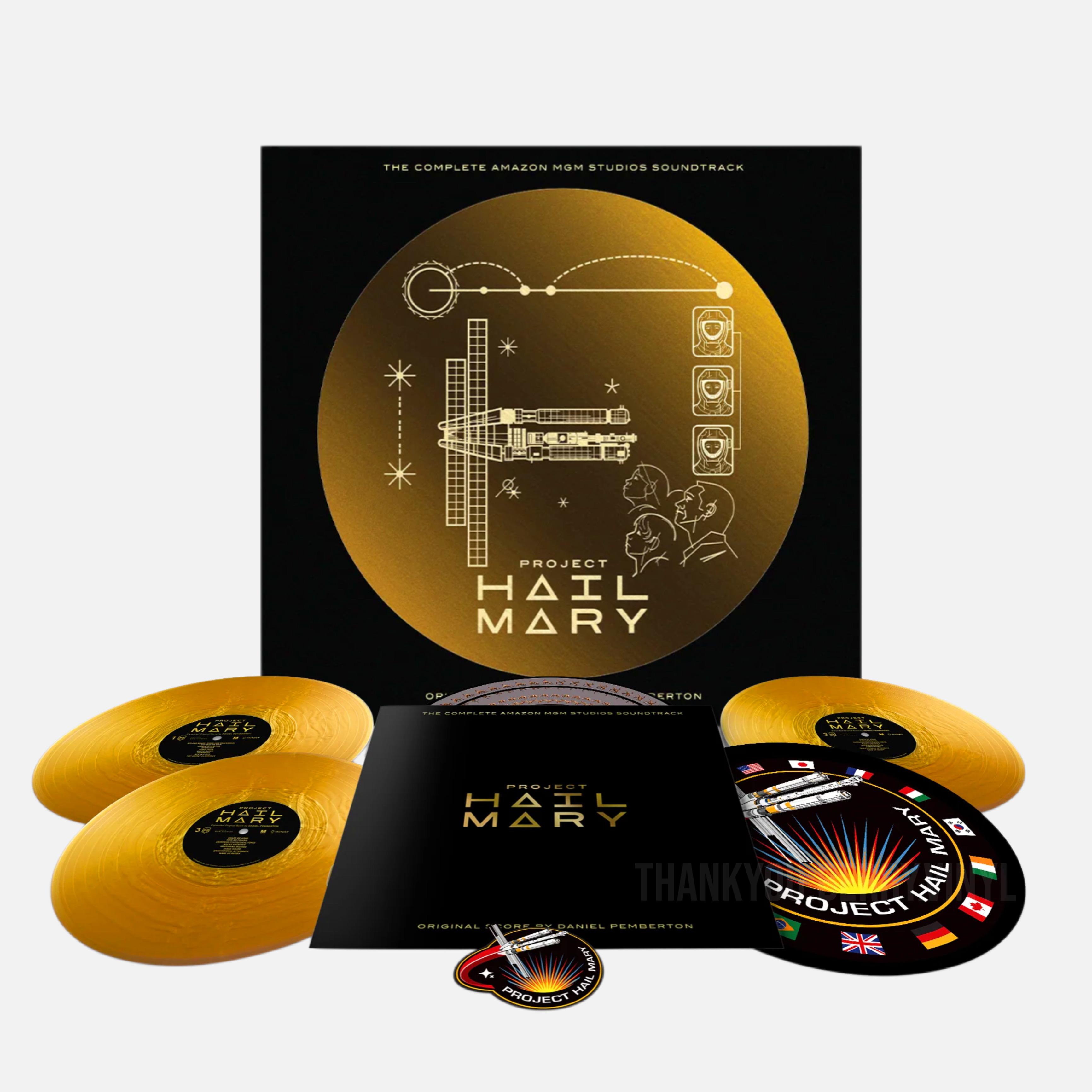 Project Hail Mary LP Soundtrack Extended Edition (Gold Colored Vinyl/Box Set)