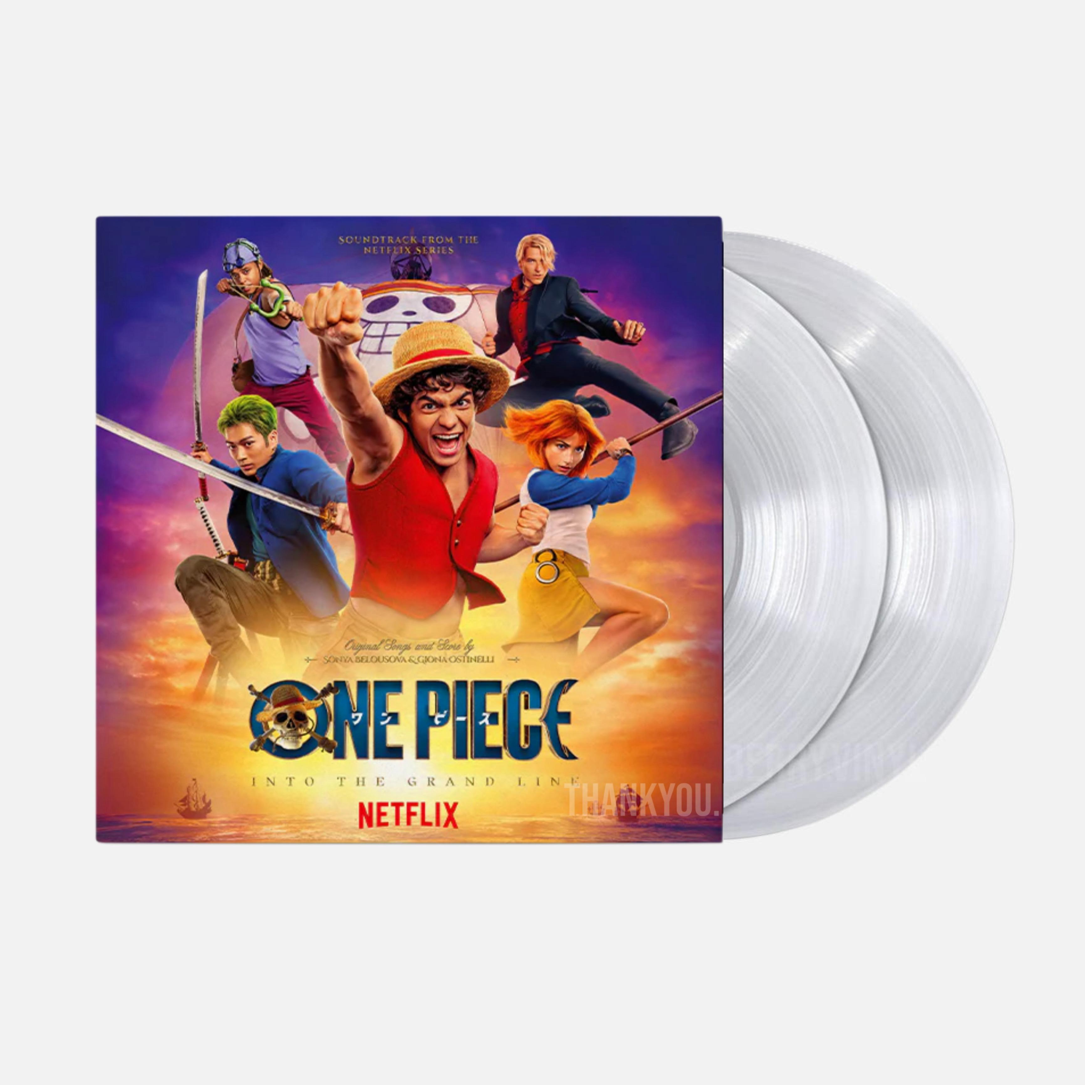 One Piece LP Live Action Movie Soundtrack (Clear Vinyl)