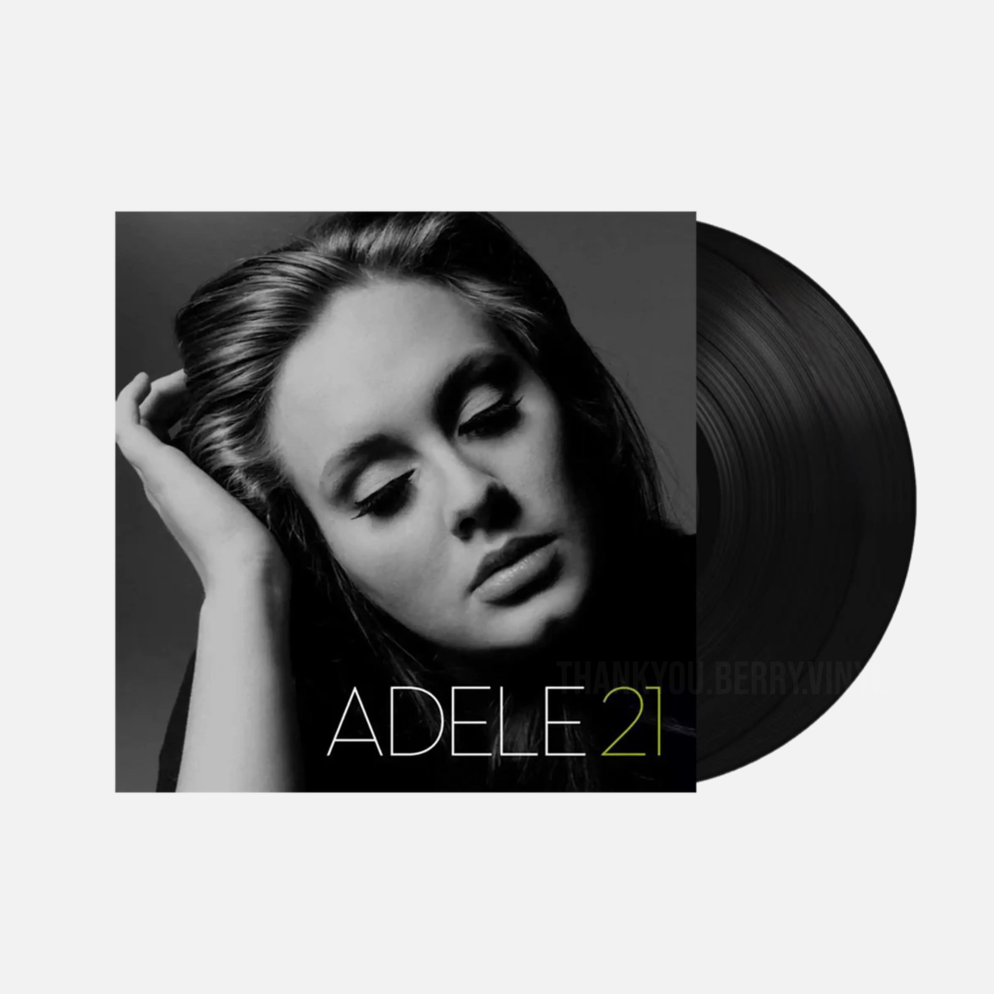 Adele LP Regular 2nd Album 21 (Black Vinyl)