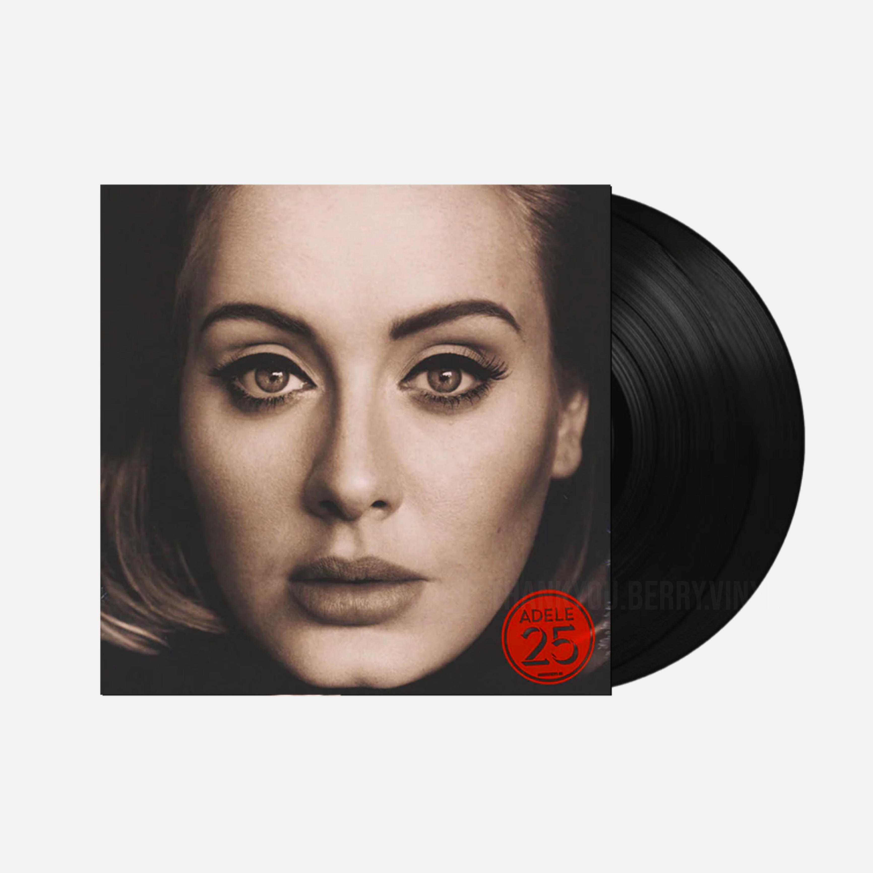 Adele LP Regular 3rd Album 25 (Black Vinyl)
