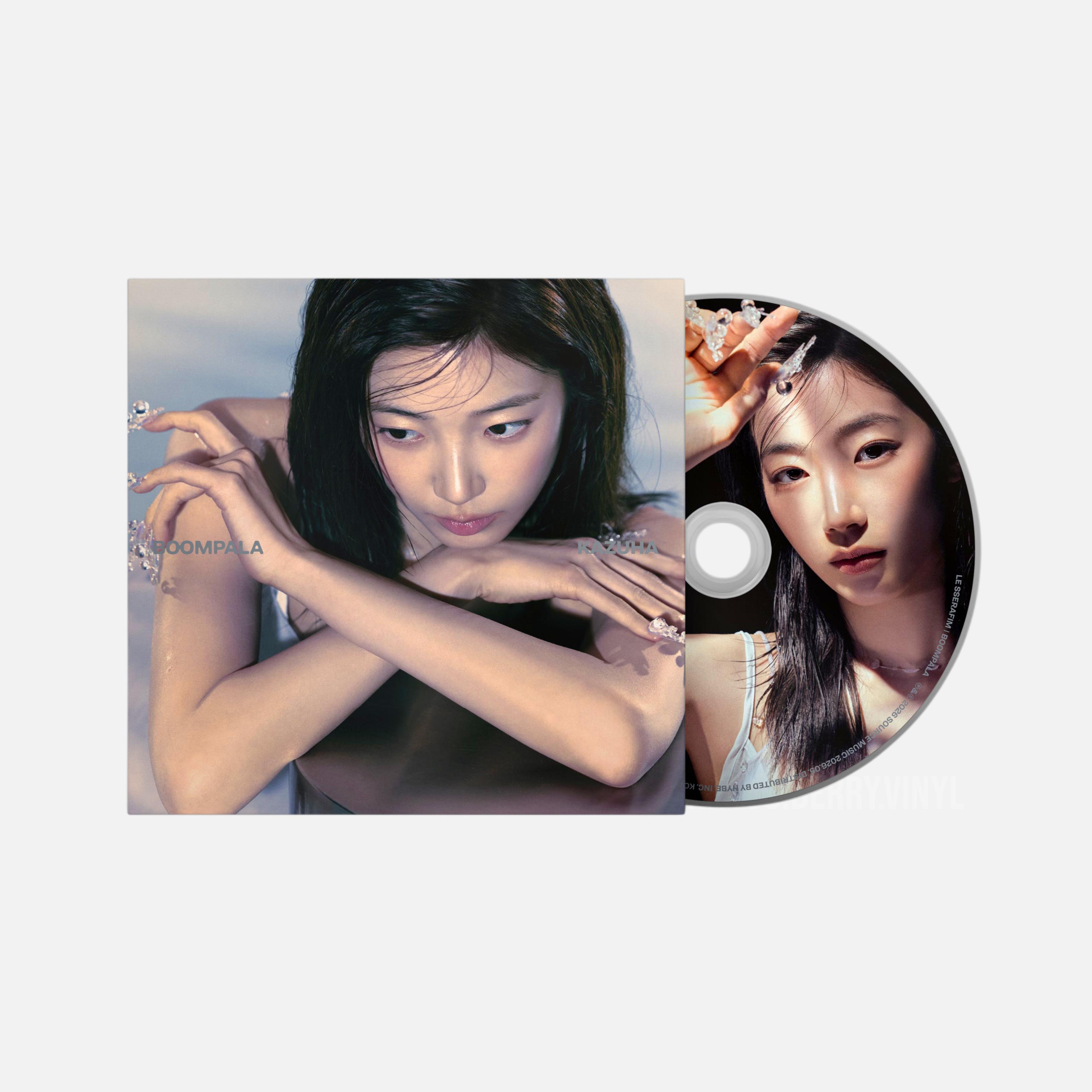 LE SSERAFIM CD Single BOOMPALA (Kazuha Version)