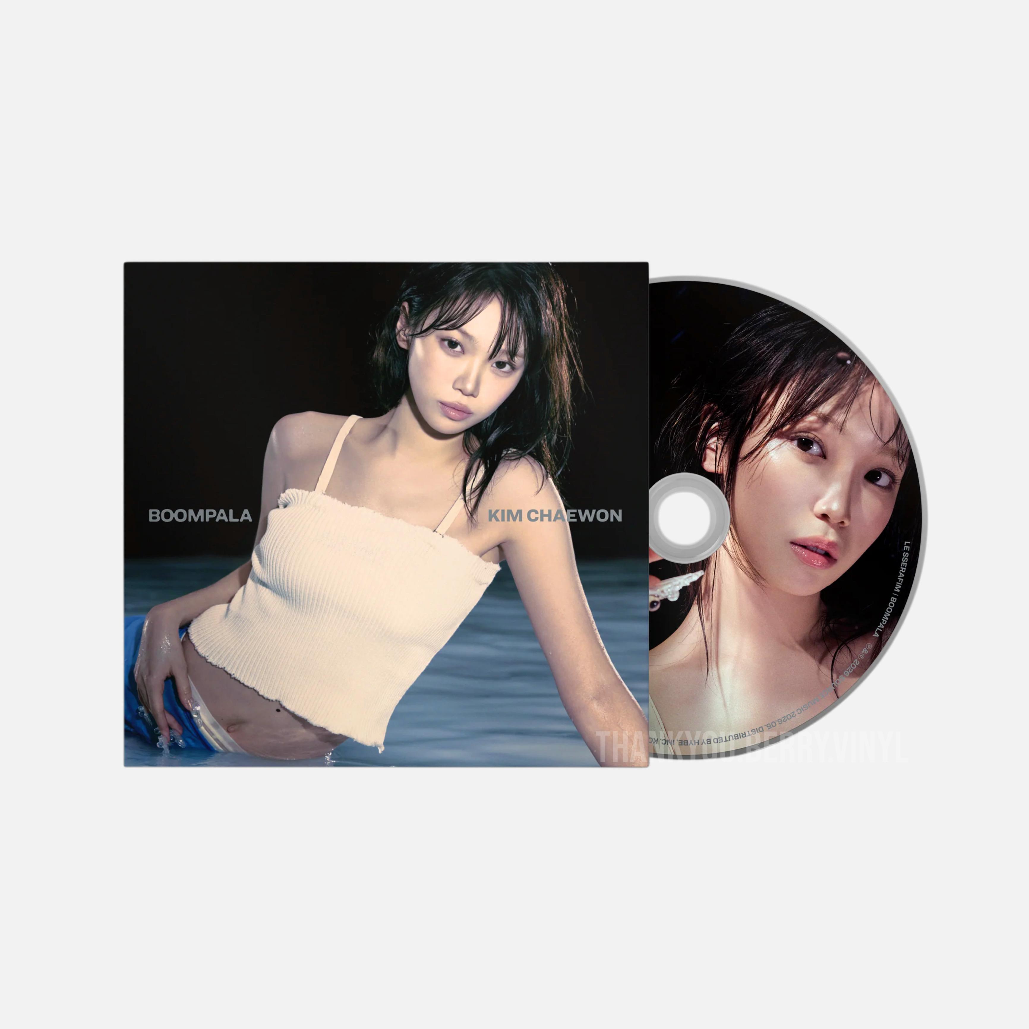 LE SSERAFIM CD Single BOOMPALA (Chaewon Version)