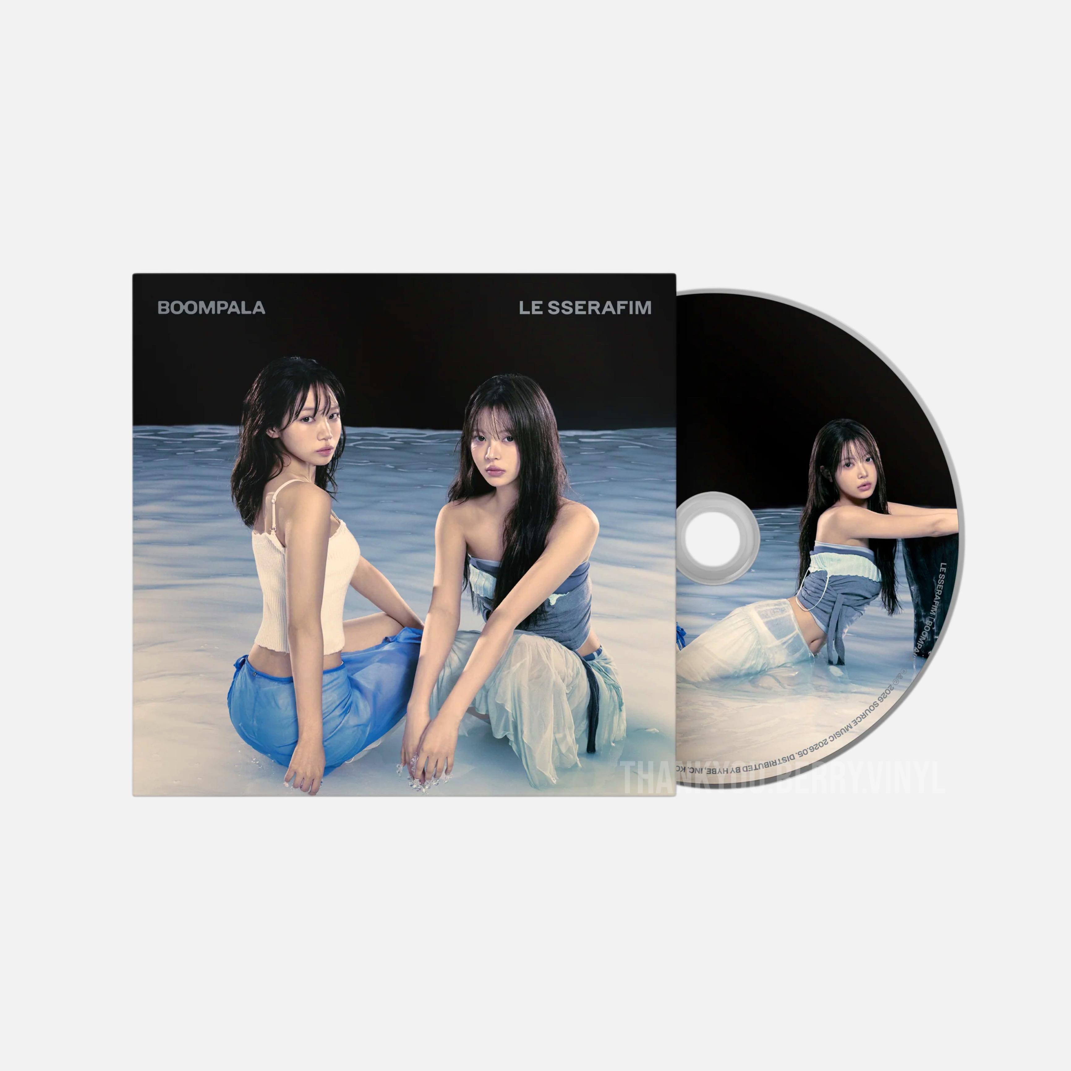 LE SSERAFIM CD Single BOOMPALA (Unit A Version)