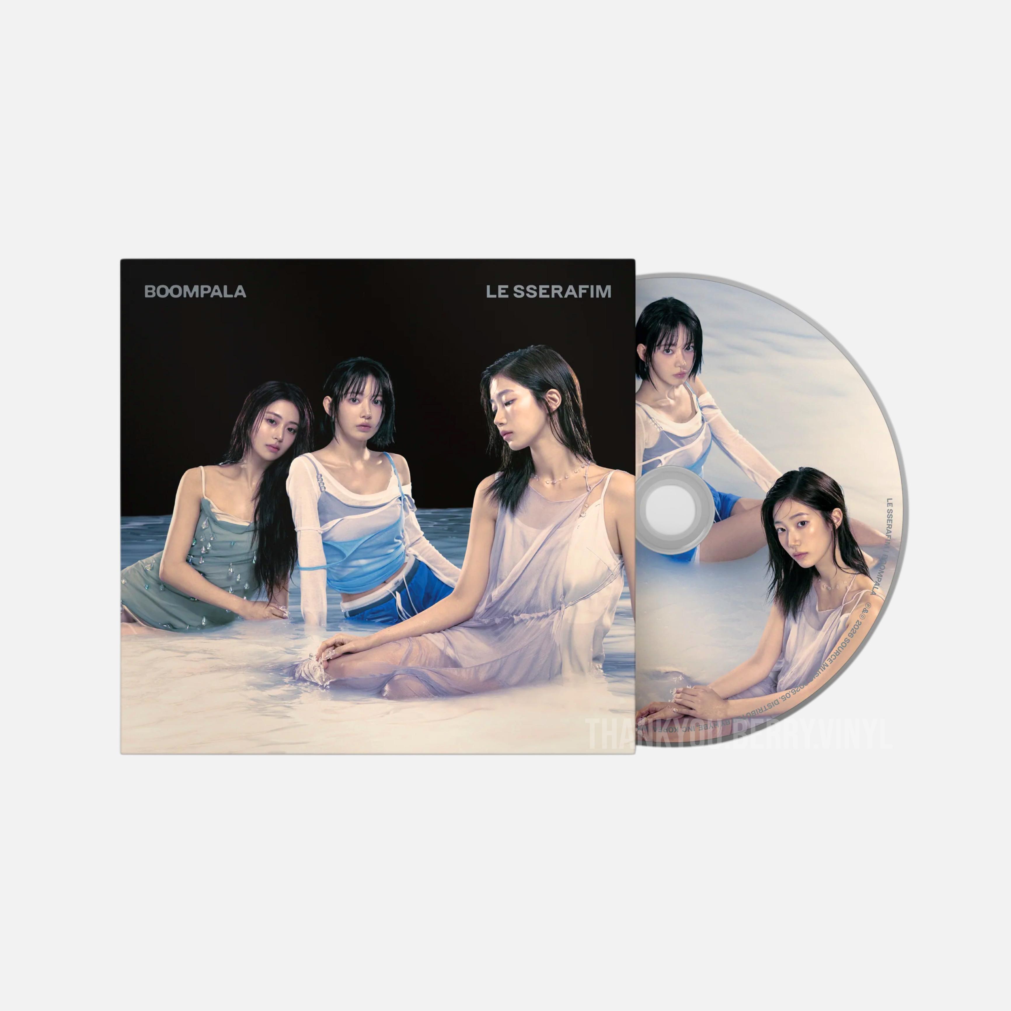 LE SSERAFIM CD Single BOOMPALA (Unit B Version)
