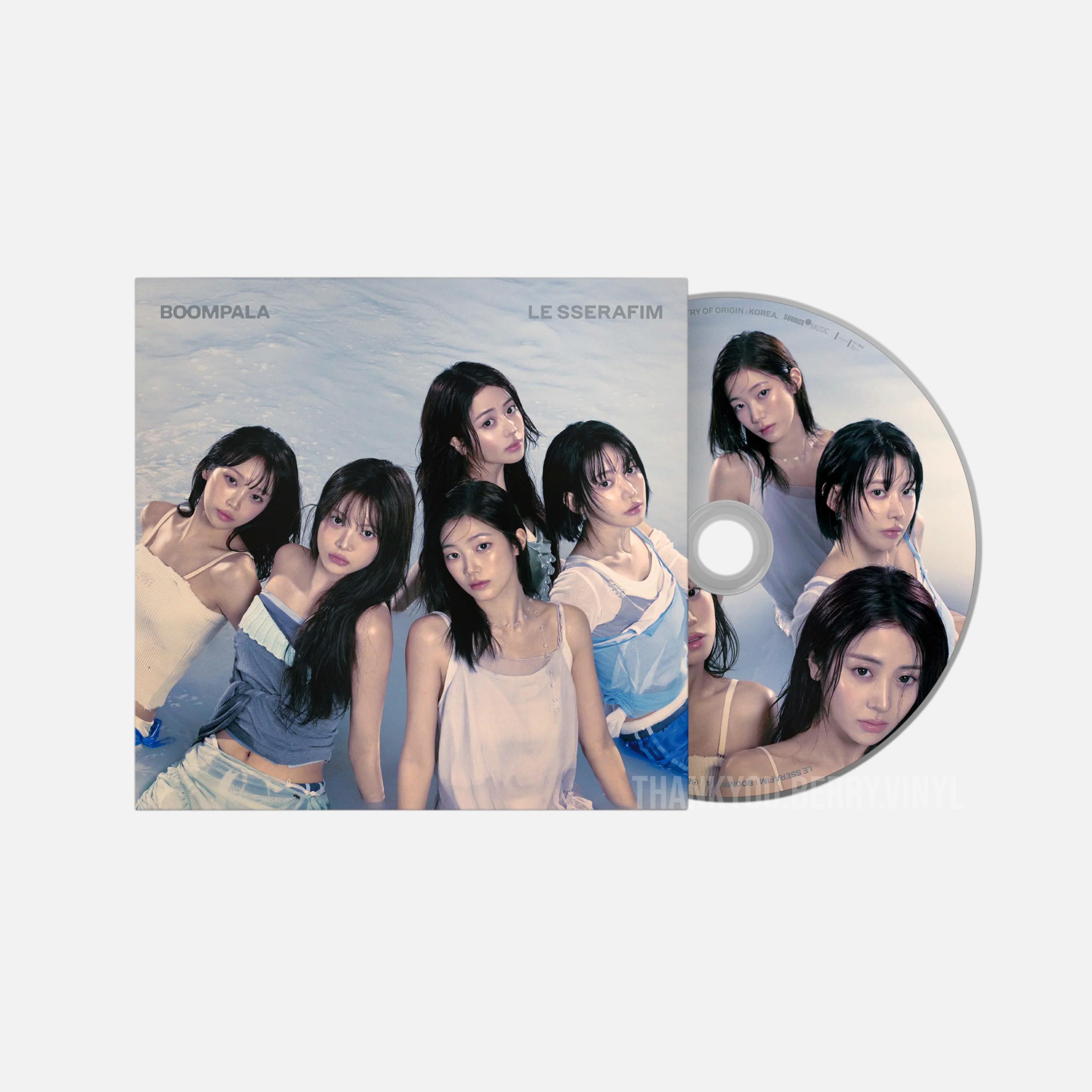 LE SSERAFIM CD Single BOOMPALA (Group Version)