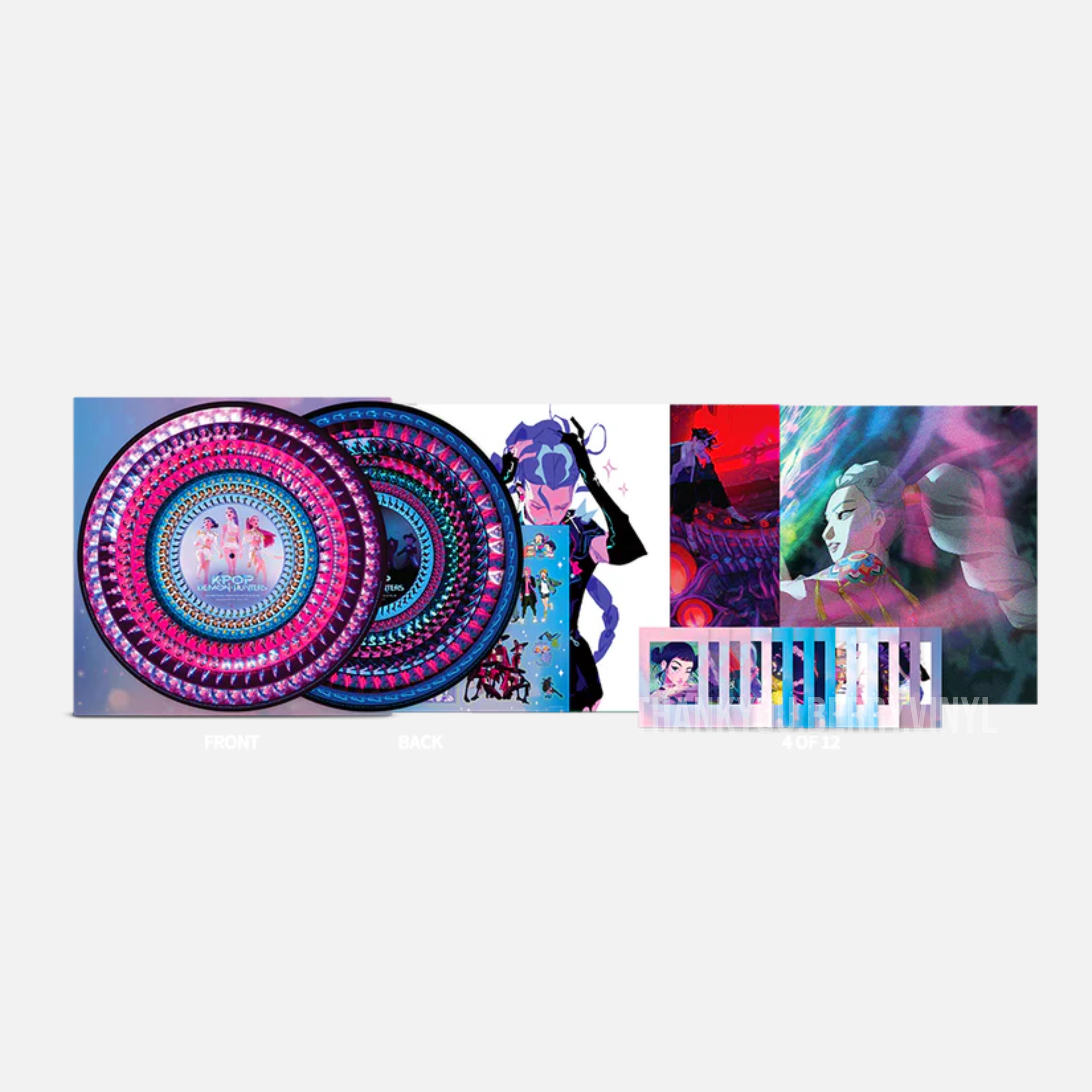 K-Pop Demon Hunters LP Soundtrack (Photocard Included/Zoetrope Edition)