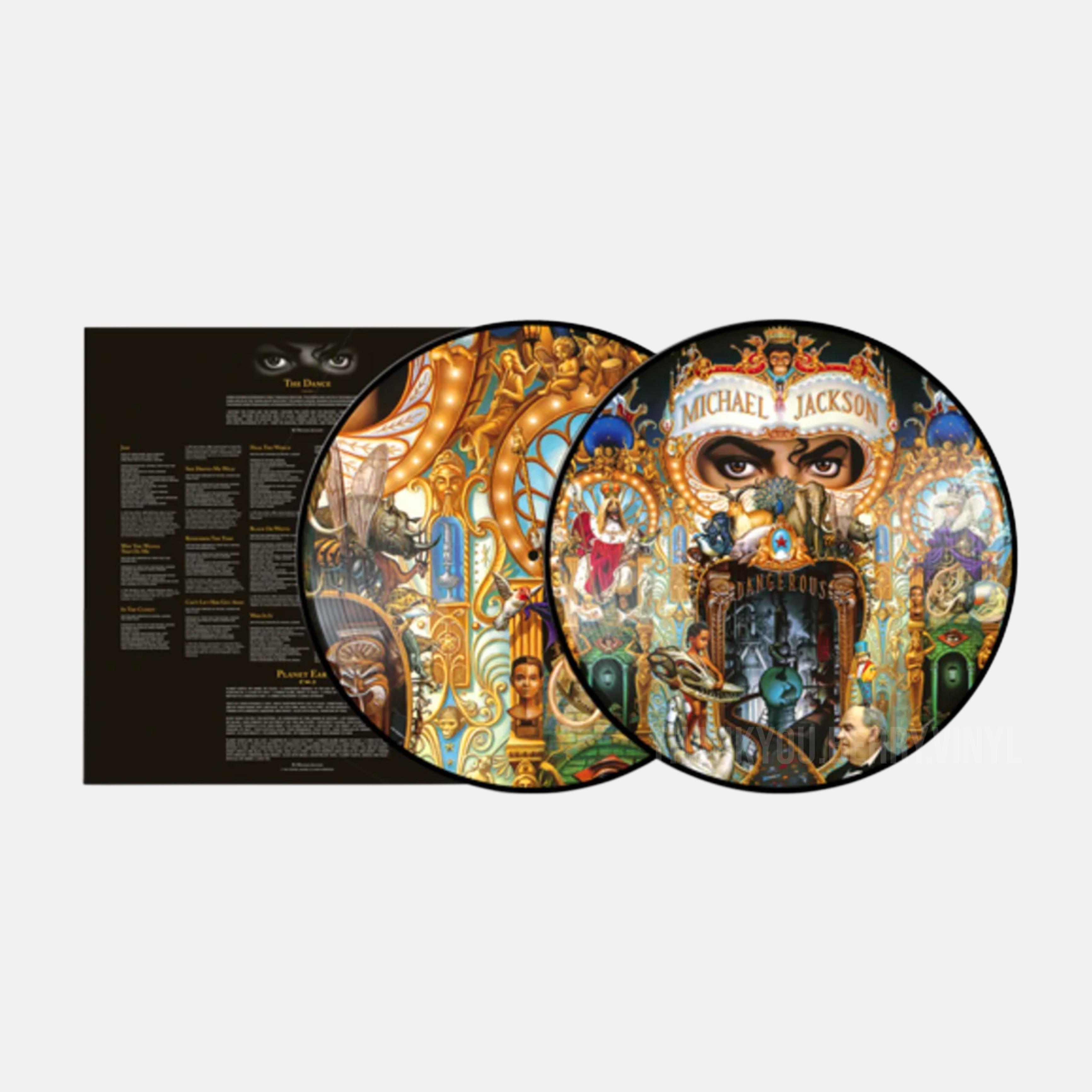 Michael Jackson LP Album 8 Dangerous (Picture Disc)