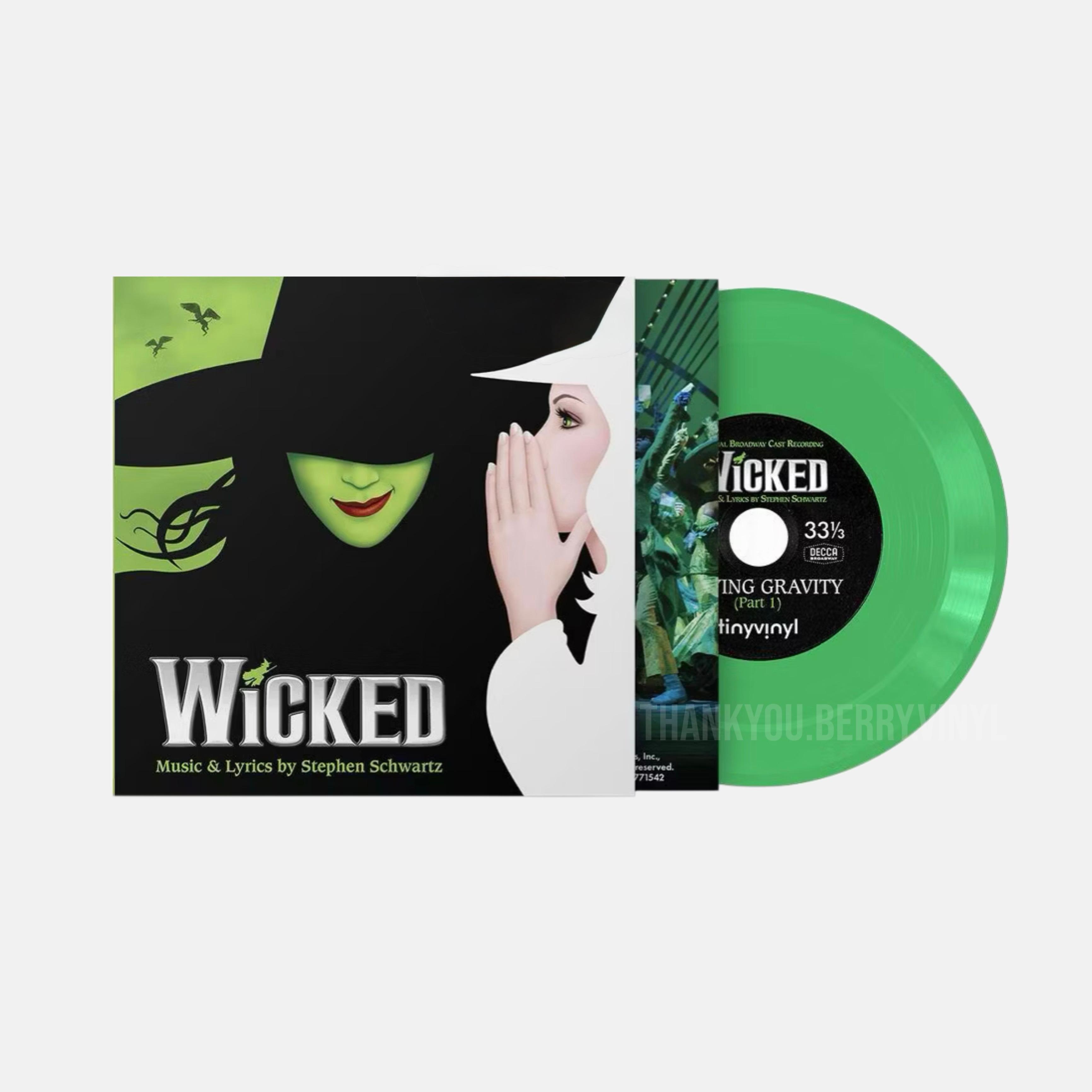 Musical Wicked LP Single Defying Gravity (4" / Green Vinyl)