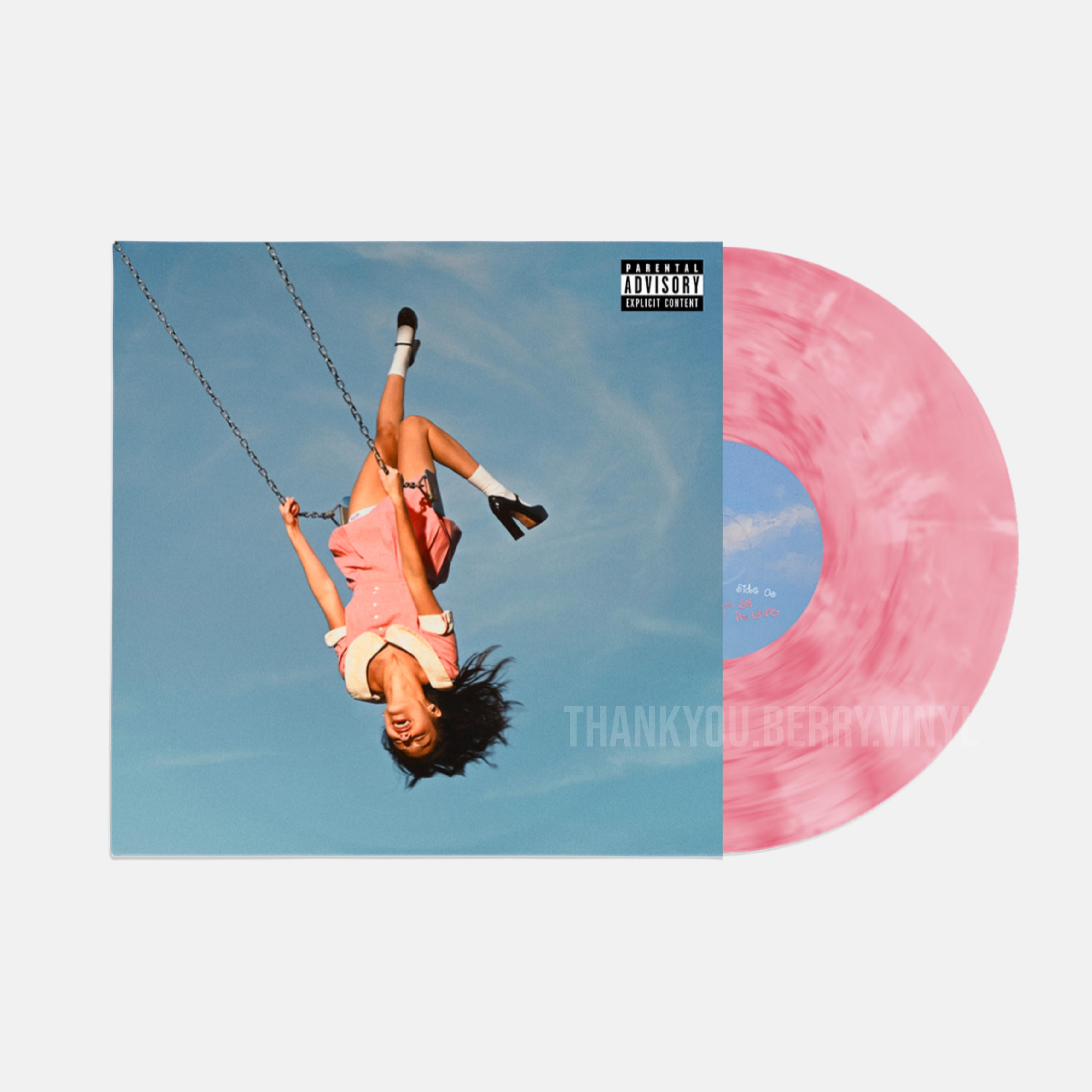 Olivia Rodrigo LP Album 3 You Seem Pretty (Lenticular Cover/Pink Marble Vinyl)