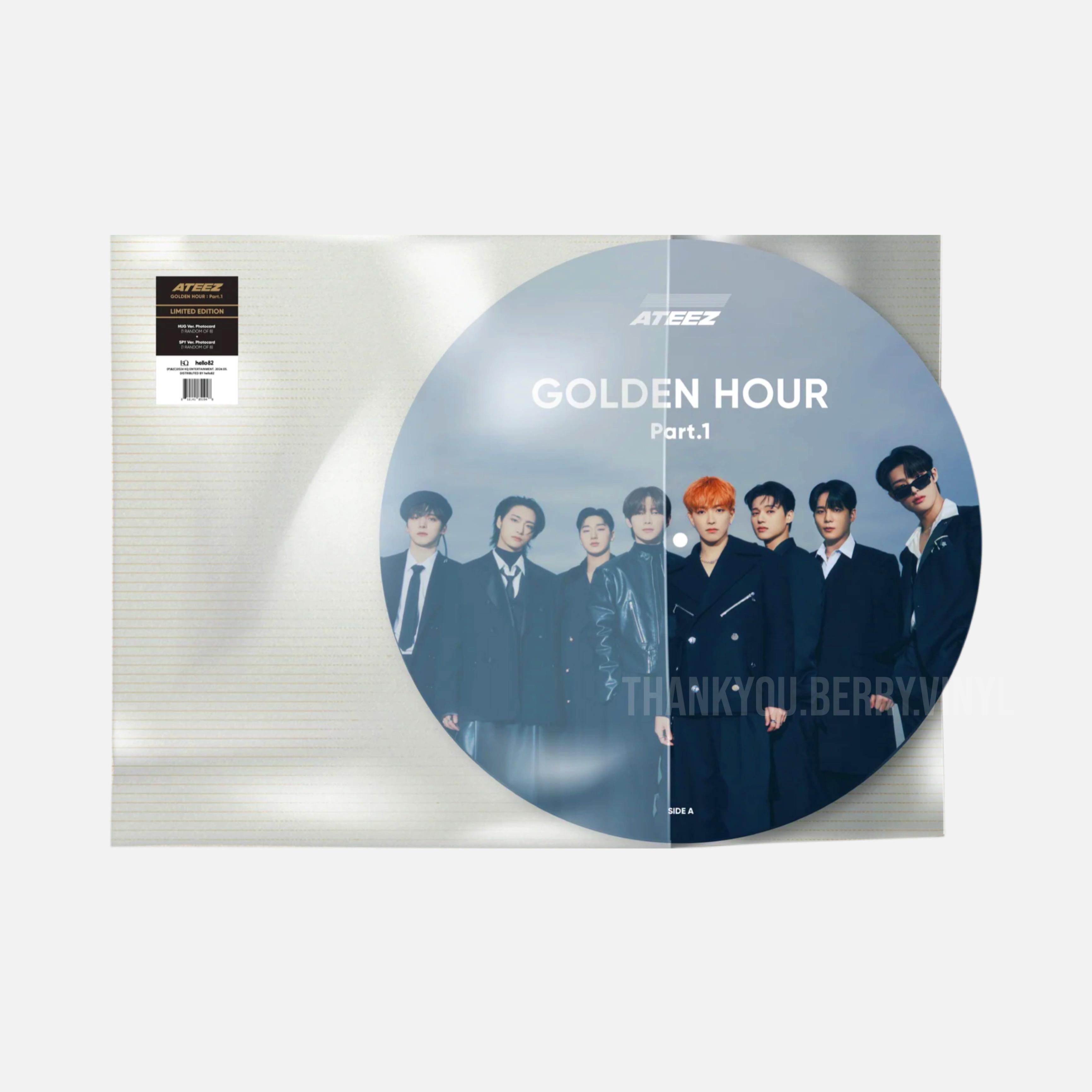 ATEEZ LP Mini Album Vol.10 Golden Hour Part 1 (Limited Edition/Picture Disc)