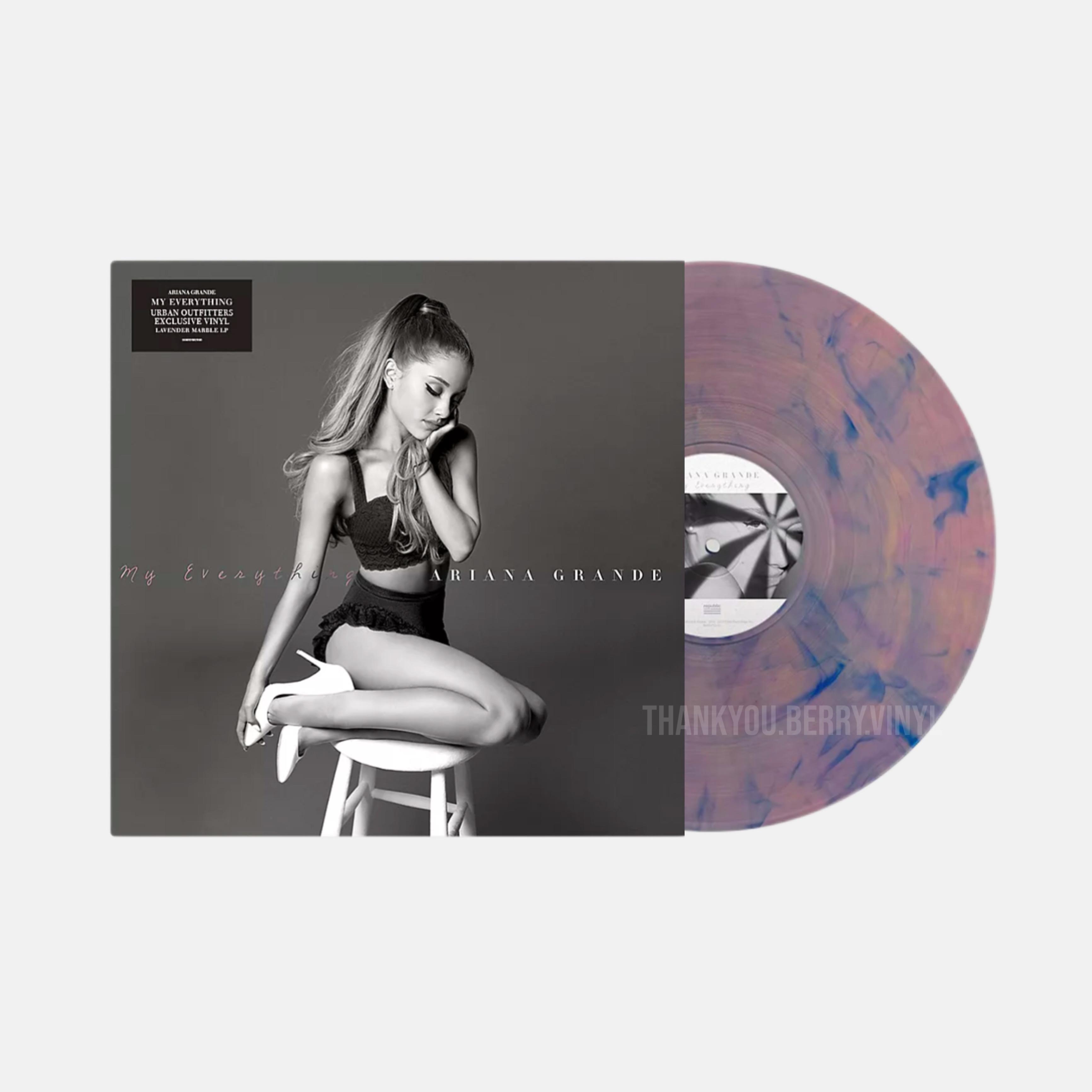 Ariana Grande LP Regular 2nd Album My Everything (Blue Purple Marble Colored Edition)