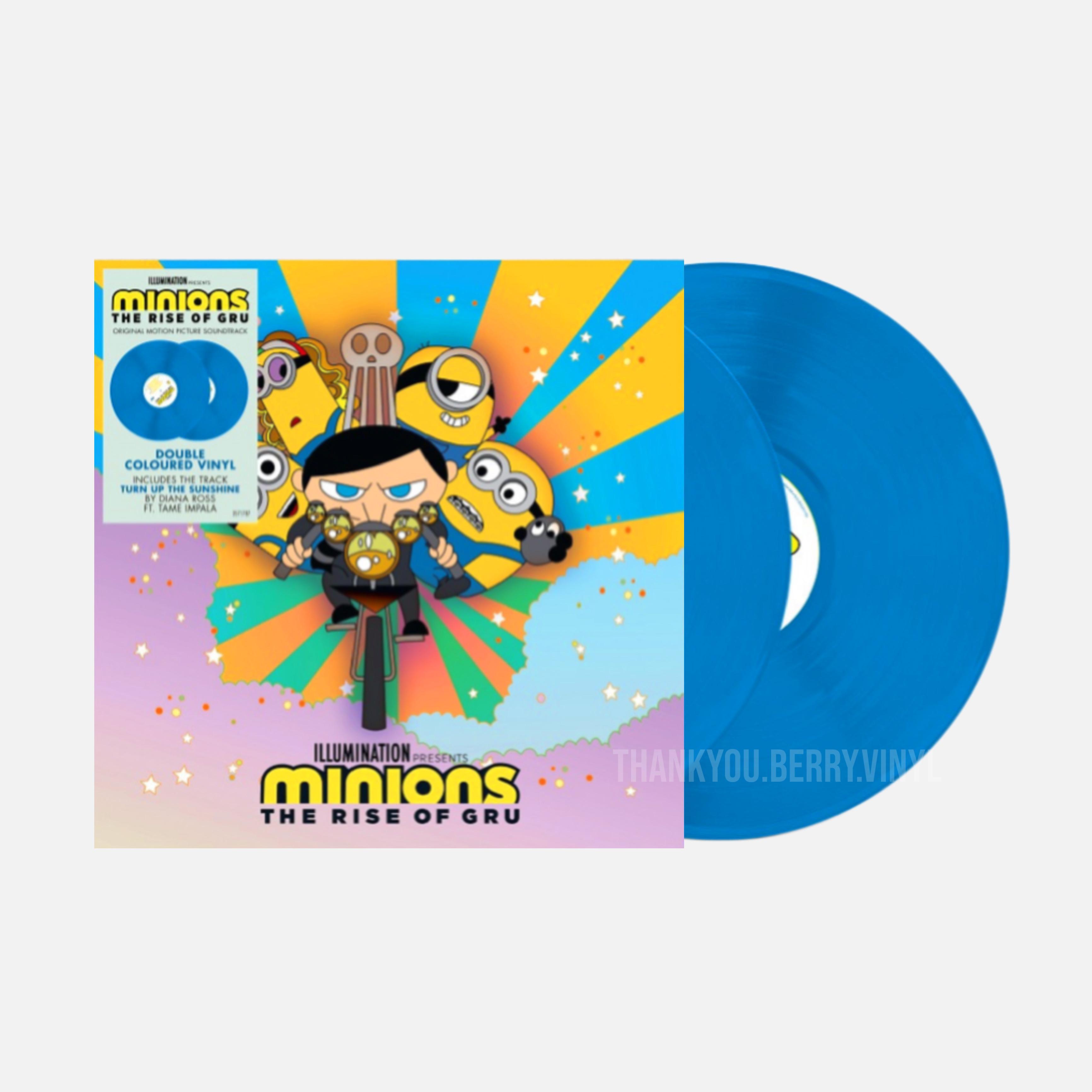 Minions 2 LP Movie Soundtrack (Blue Color Edition)