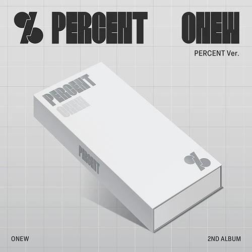 ONEW - 2nd Full Album [PERCENT] (PERCENT Ver.)