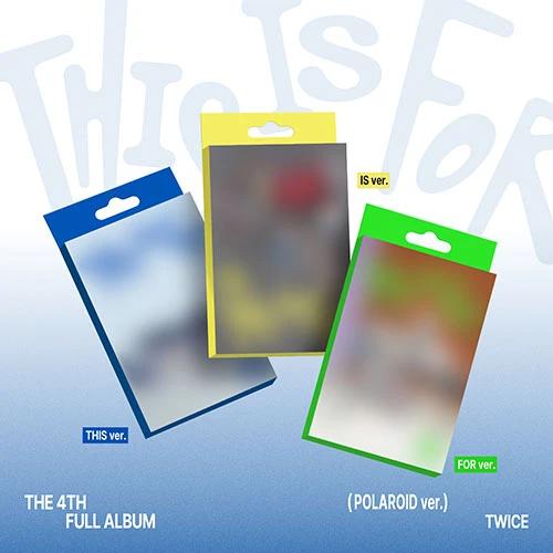 TWICE - Regular 4th Album [THIS IS FOR] (POLAROID ver.)